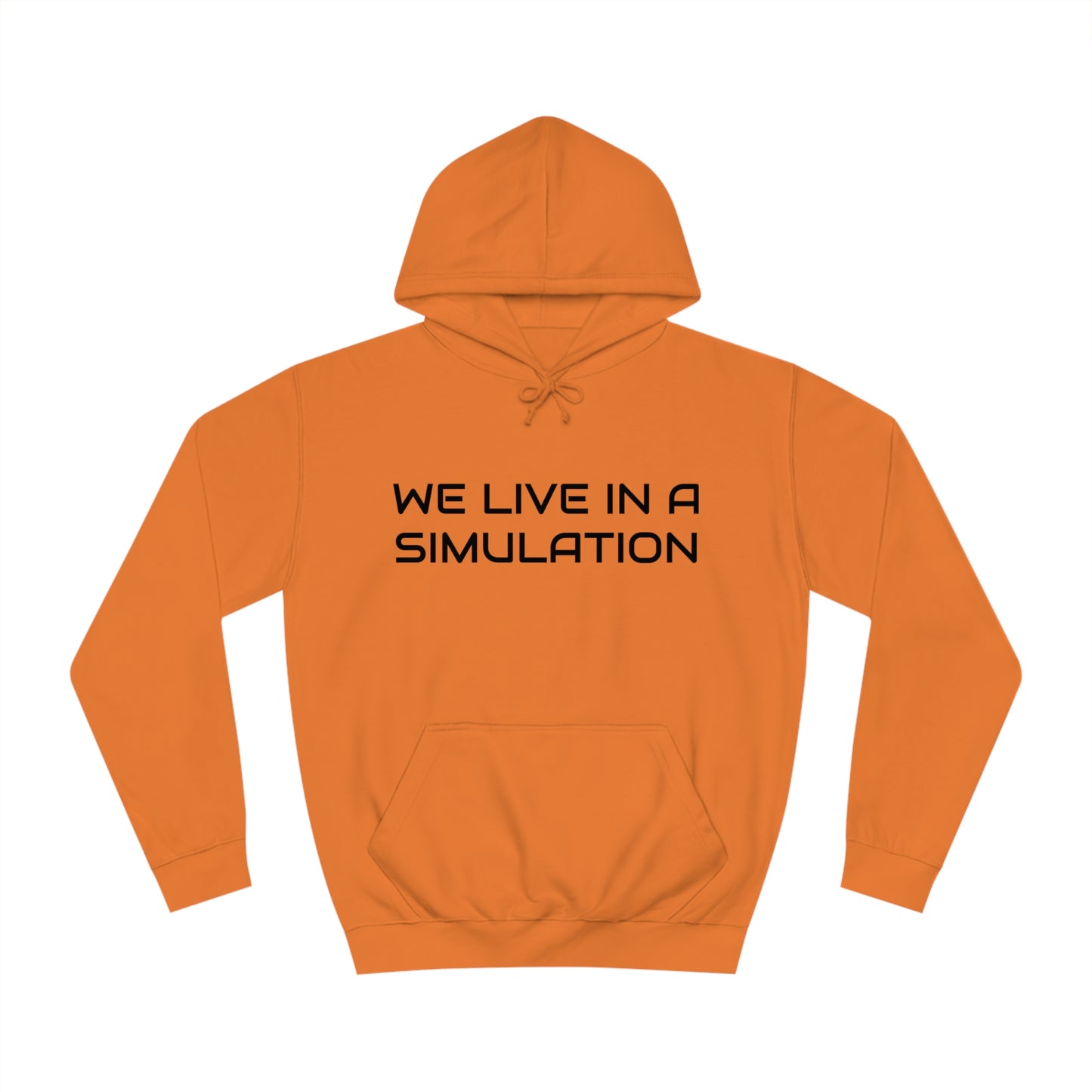 We Live In a Simulation Unisex Hoodie