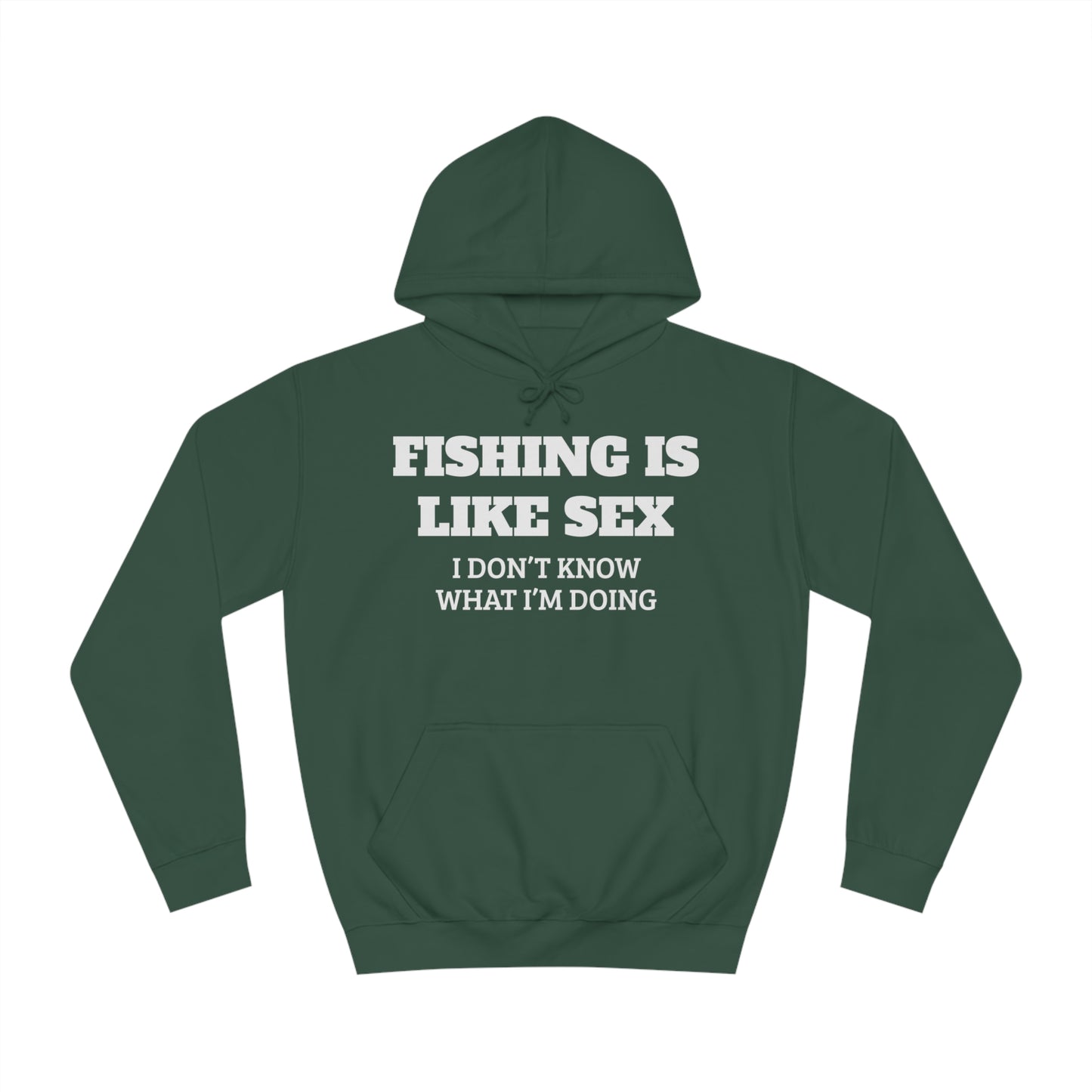 Fishing VS Sex Unisex Hoodie