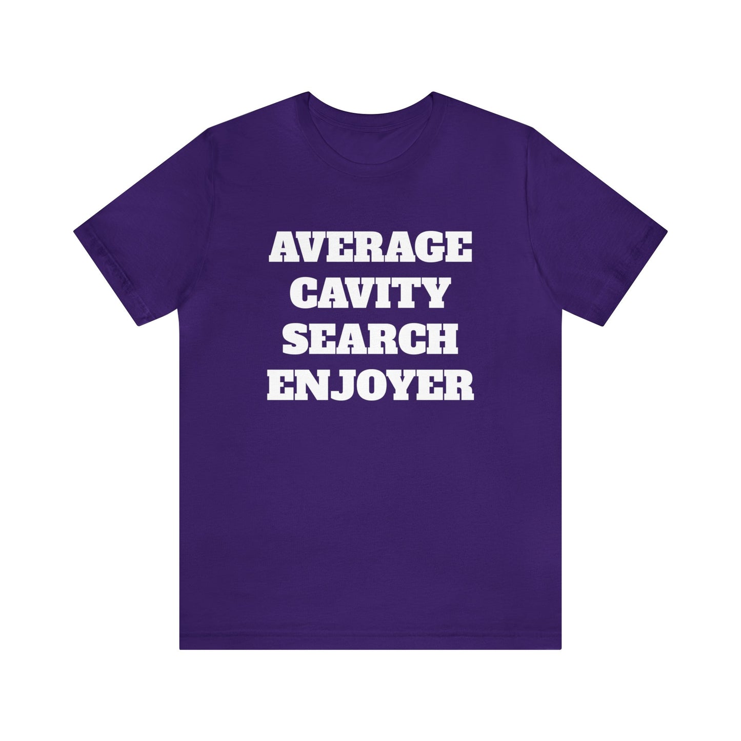 Average Cavity Search Enjoyer Unisex Tee