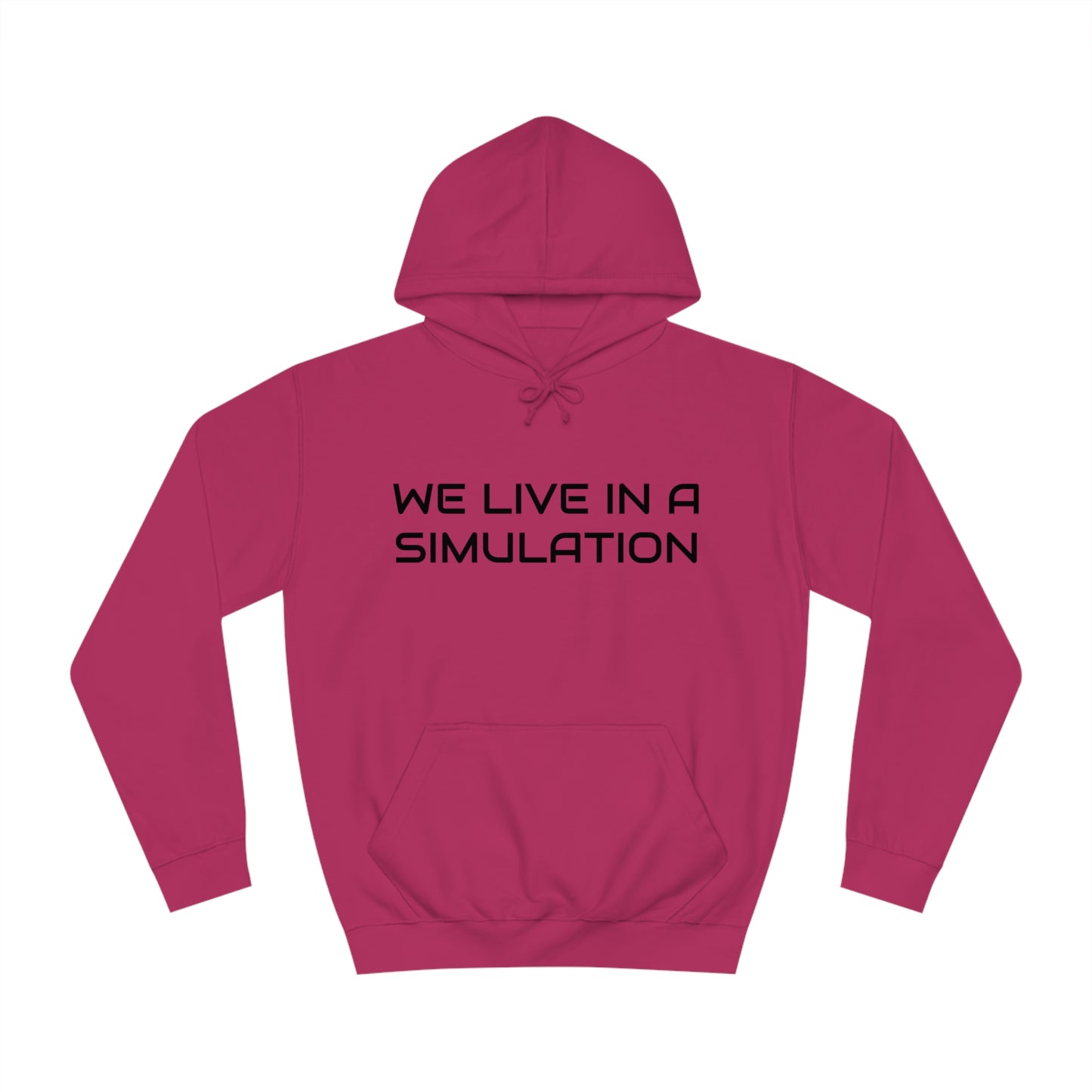 We Live In a Simulation Unisex Hoodie