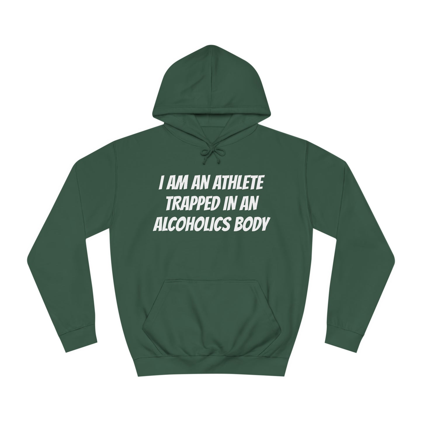 Athlete In An Alcoholic Body Unisex Hoodie
