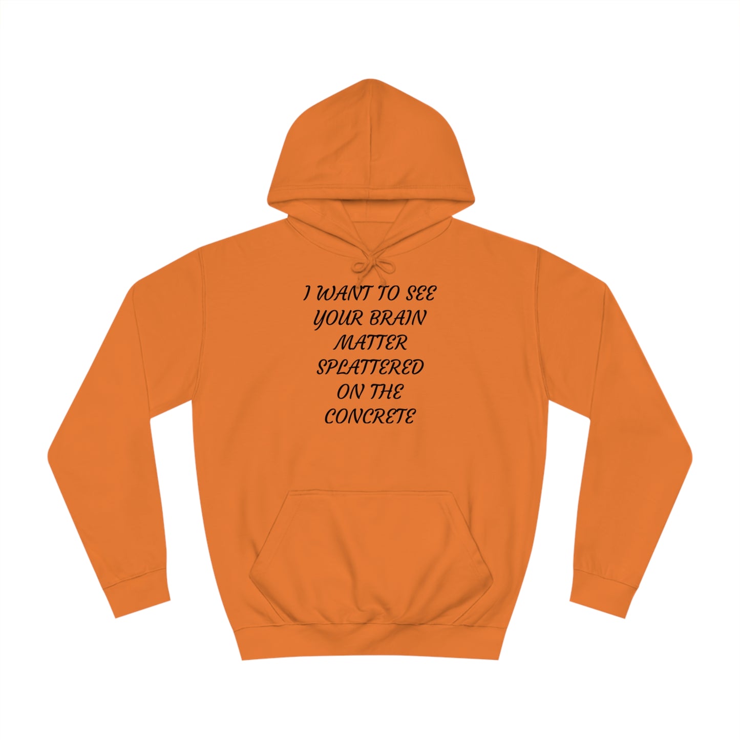 Brain Matter On Concrete Unisex Hoodie