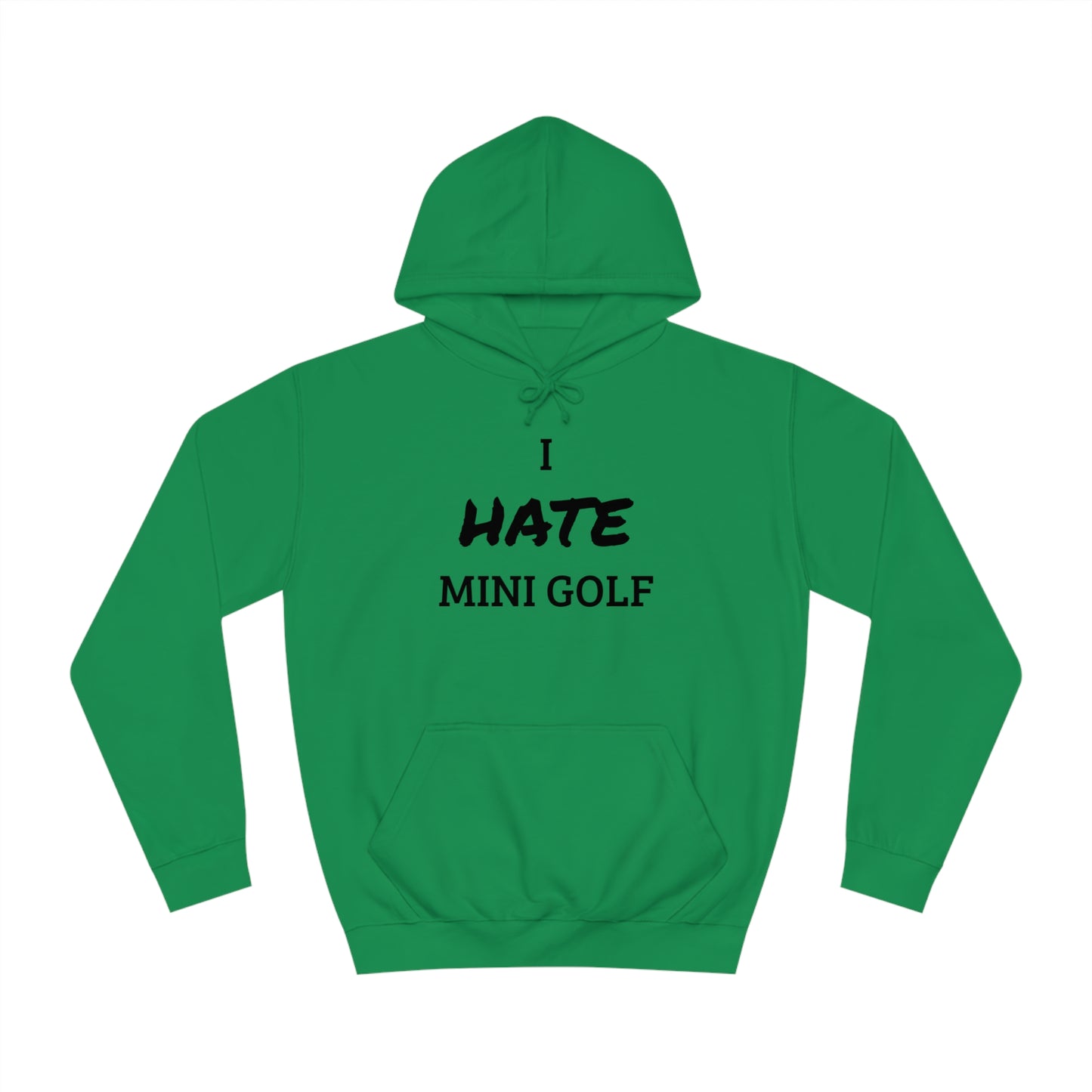 Mini Golf Hater Unisex Hoodie