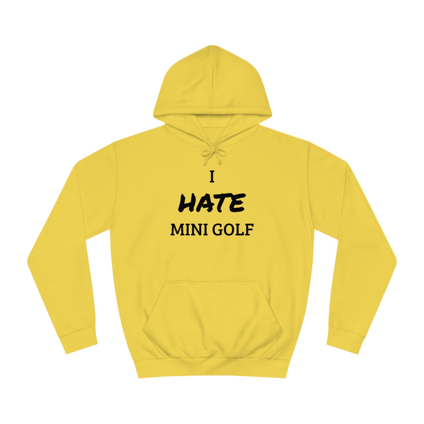Mini Golf Hater Unisex Hoodie