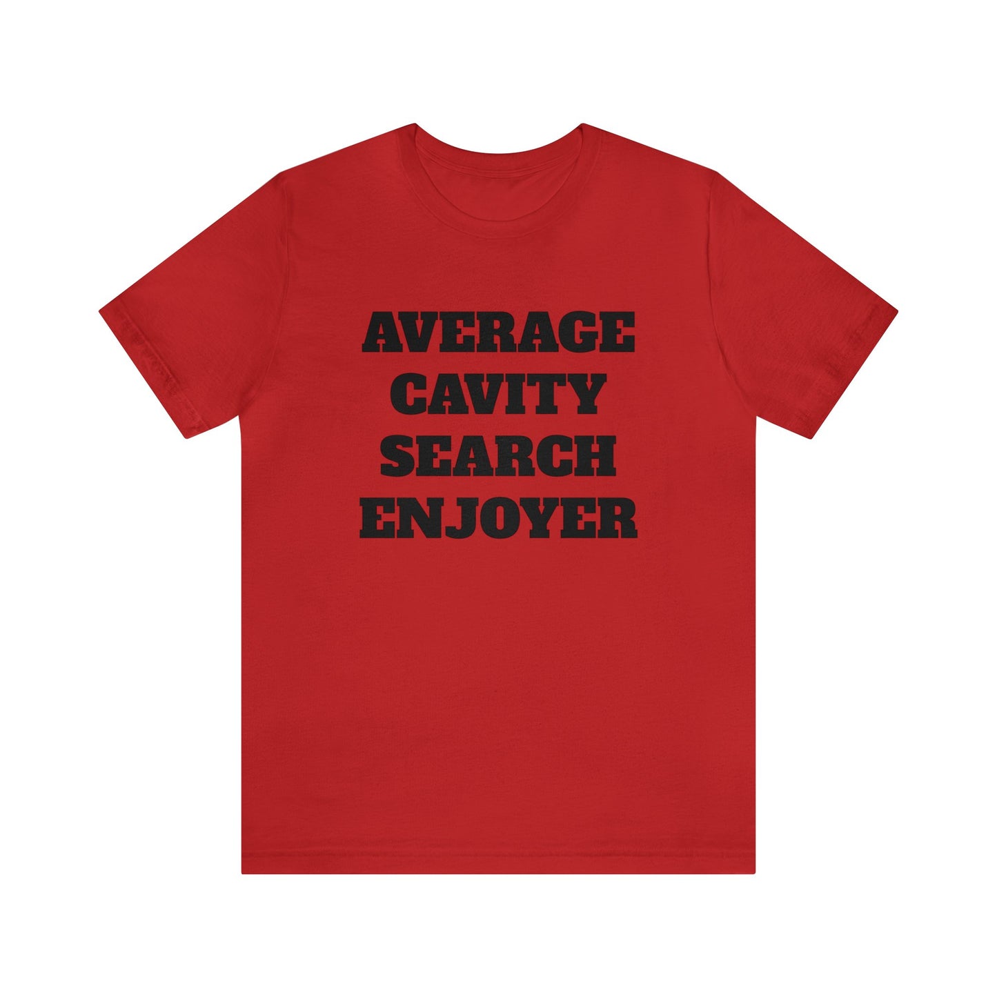Average Cavity Search Enjoyer Unisex Tee