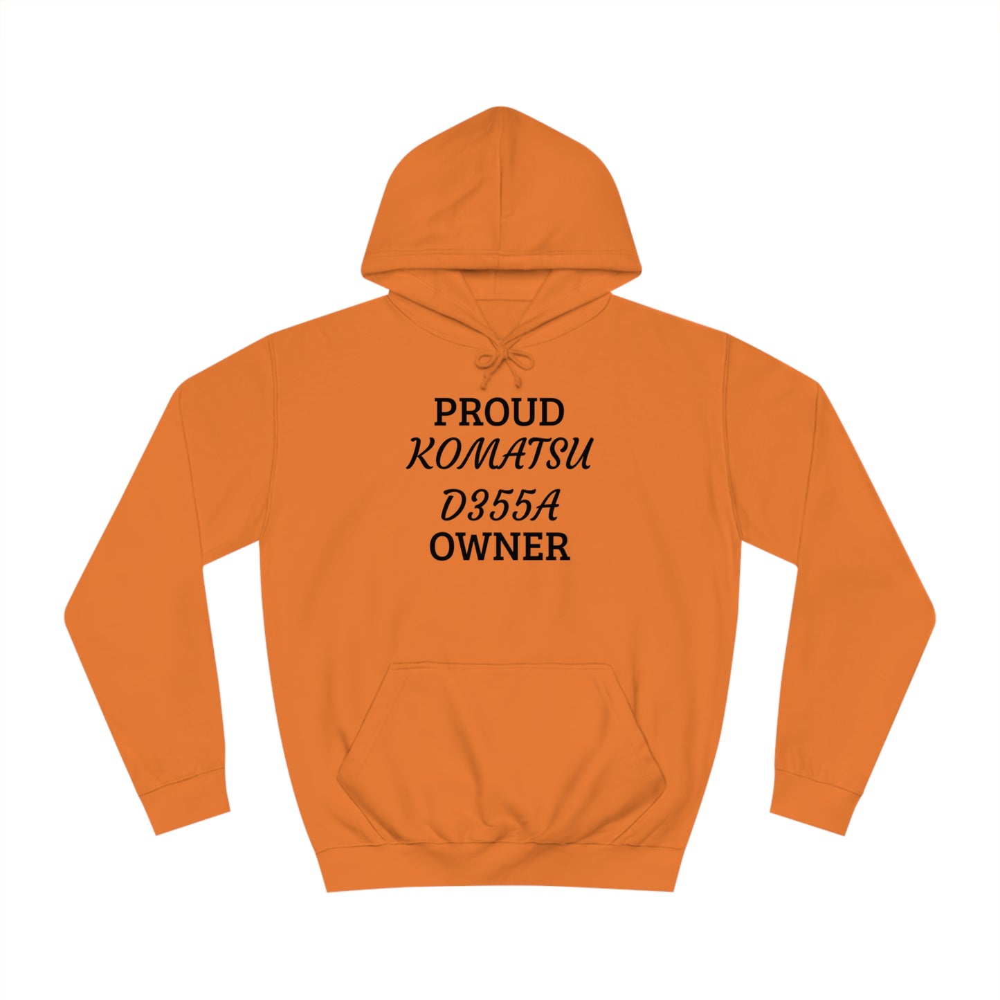 Komatsu Owner Unisex Hoodie