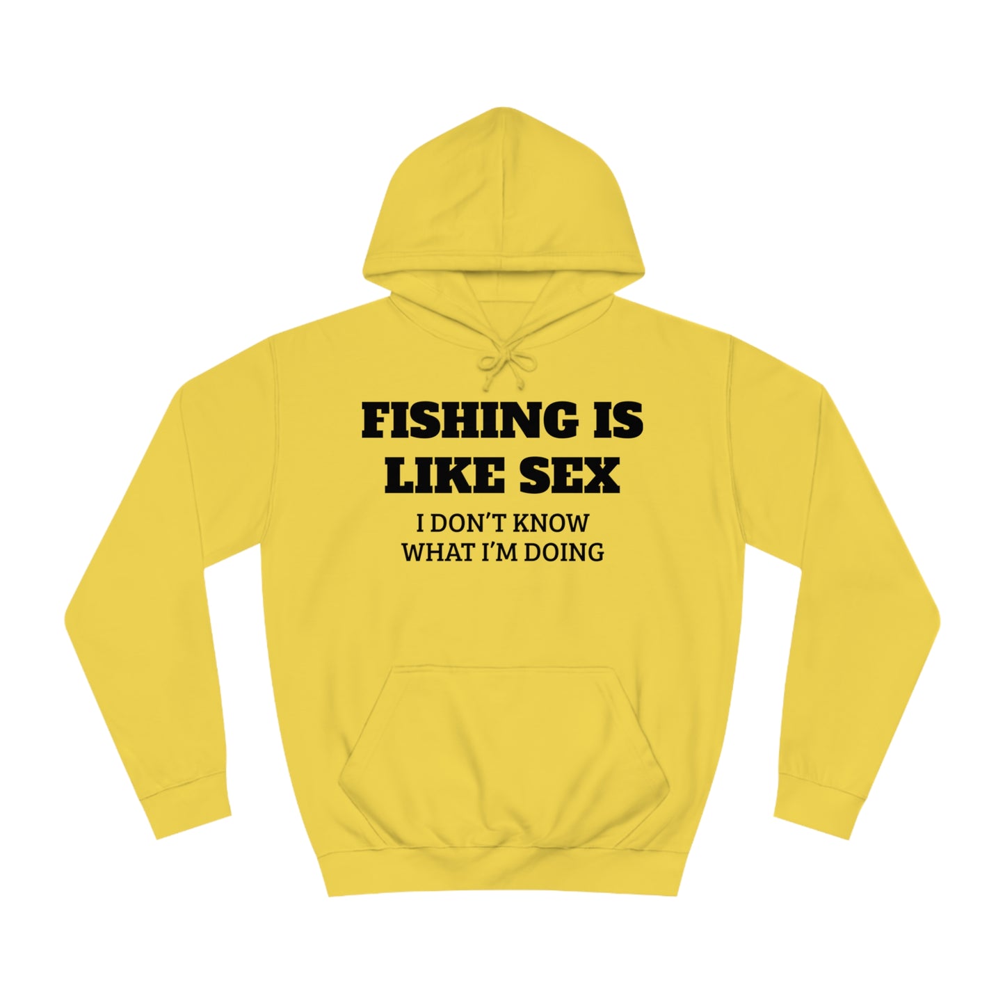 Fishing VS Sex Unisex Hoodie