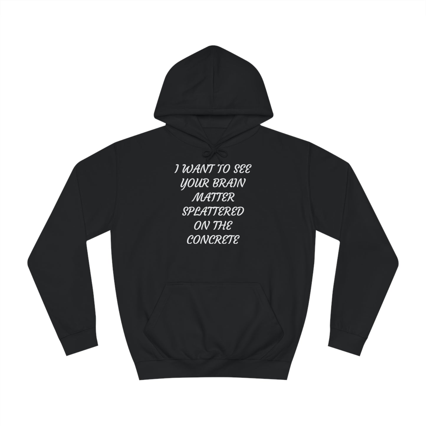 Brain Matter On Concrete Unisex Hoodie