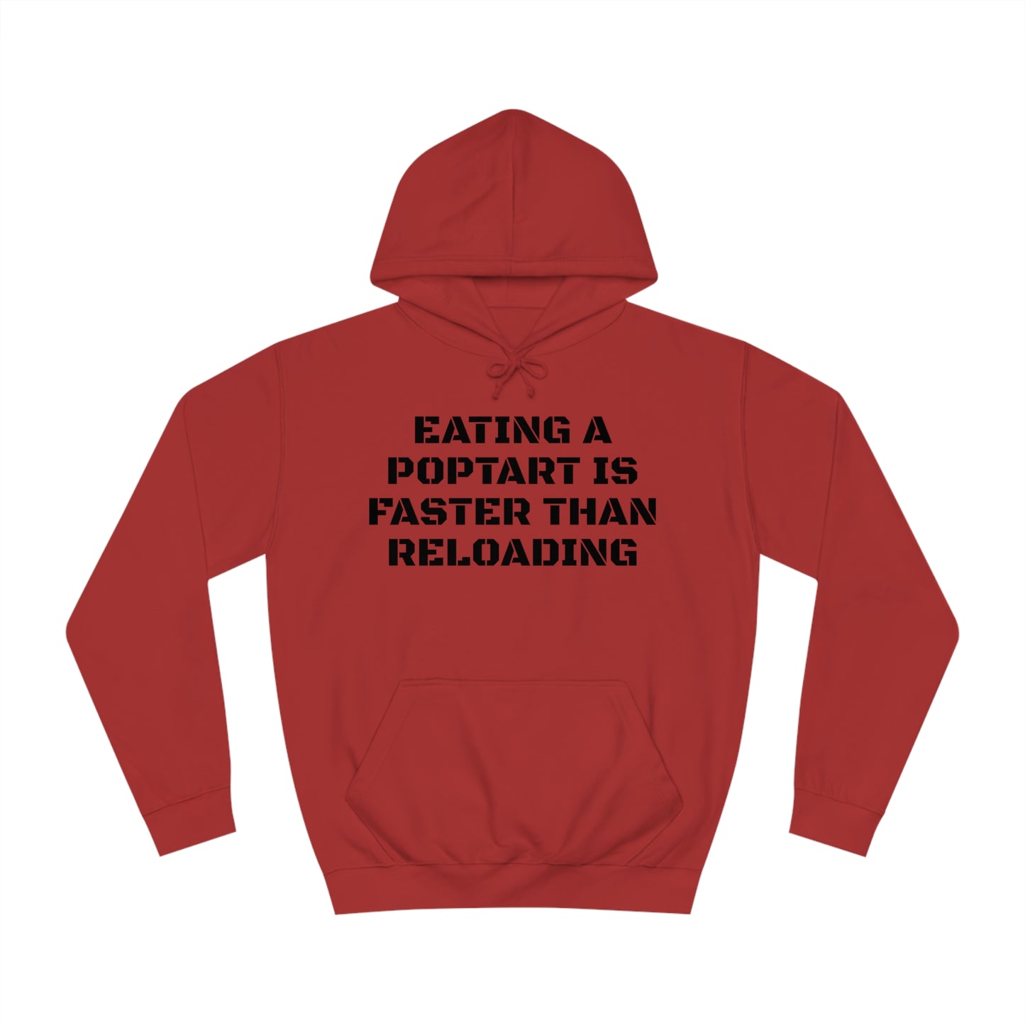 Eating A Poptart Unisex Hoodie