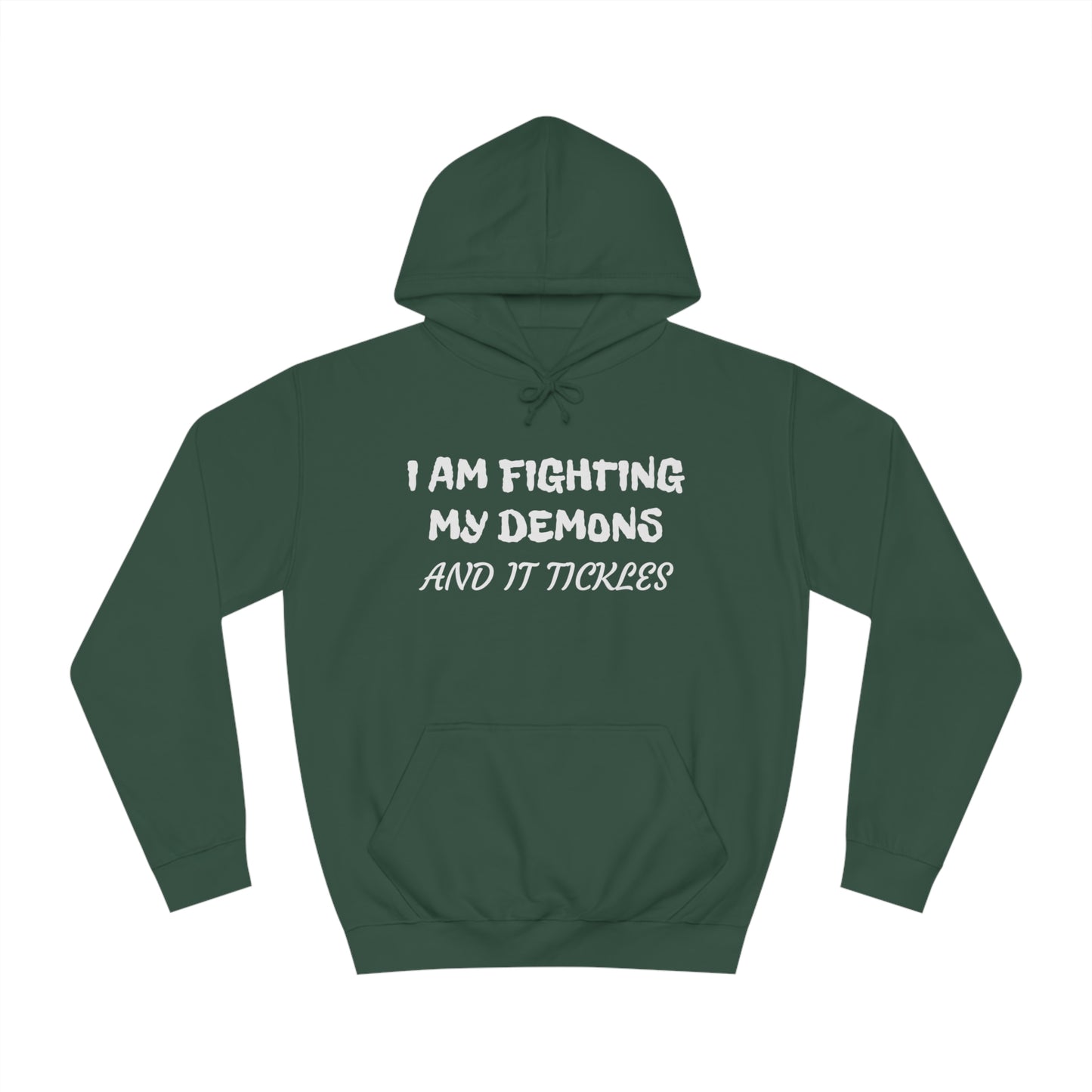 Fighting The Tickle Demons Unisex Hoodie