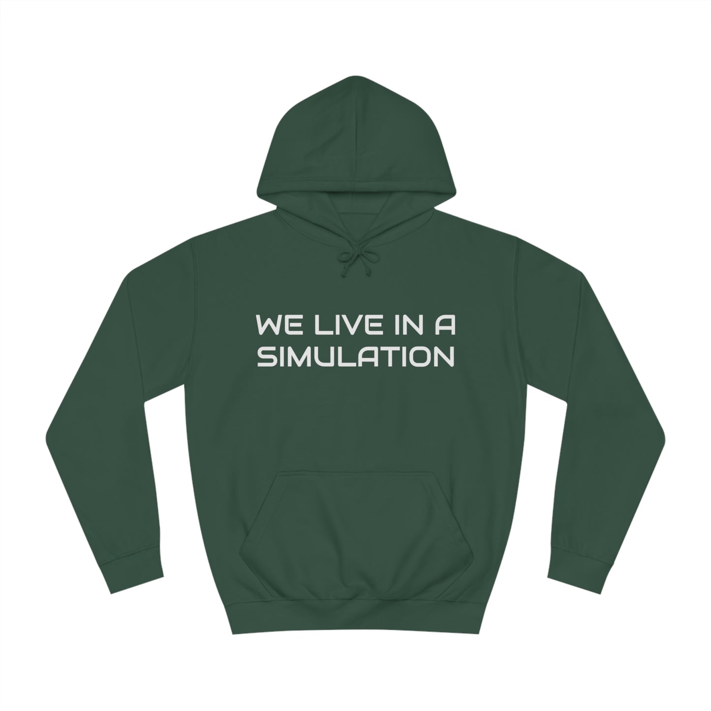 We Live In a Simulation Unisex Hoodie