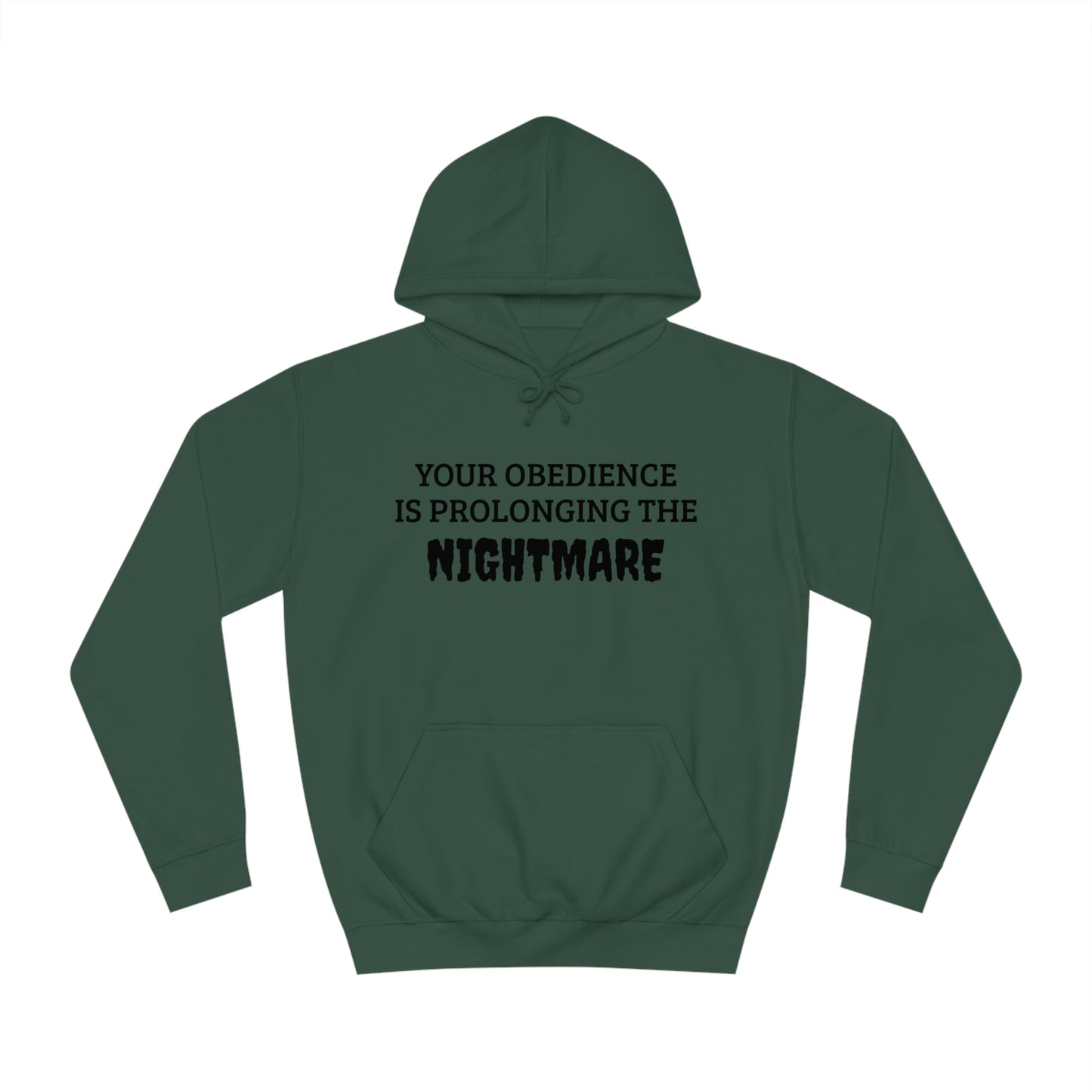 Obedience To The Nightmare Unisex Hoodie