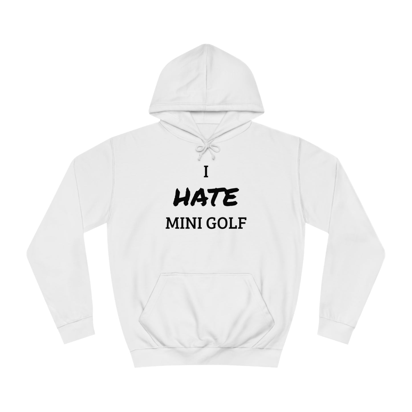 Mini Golf Hater Unisex Hoodie