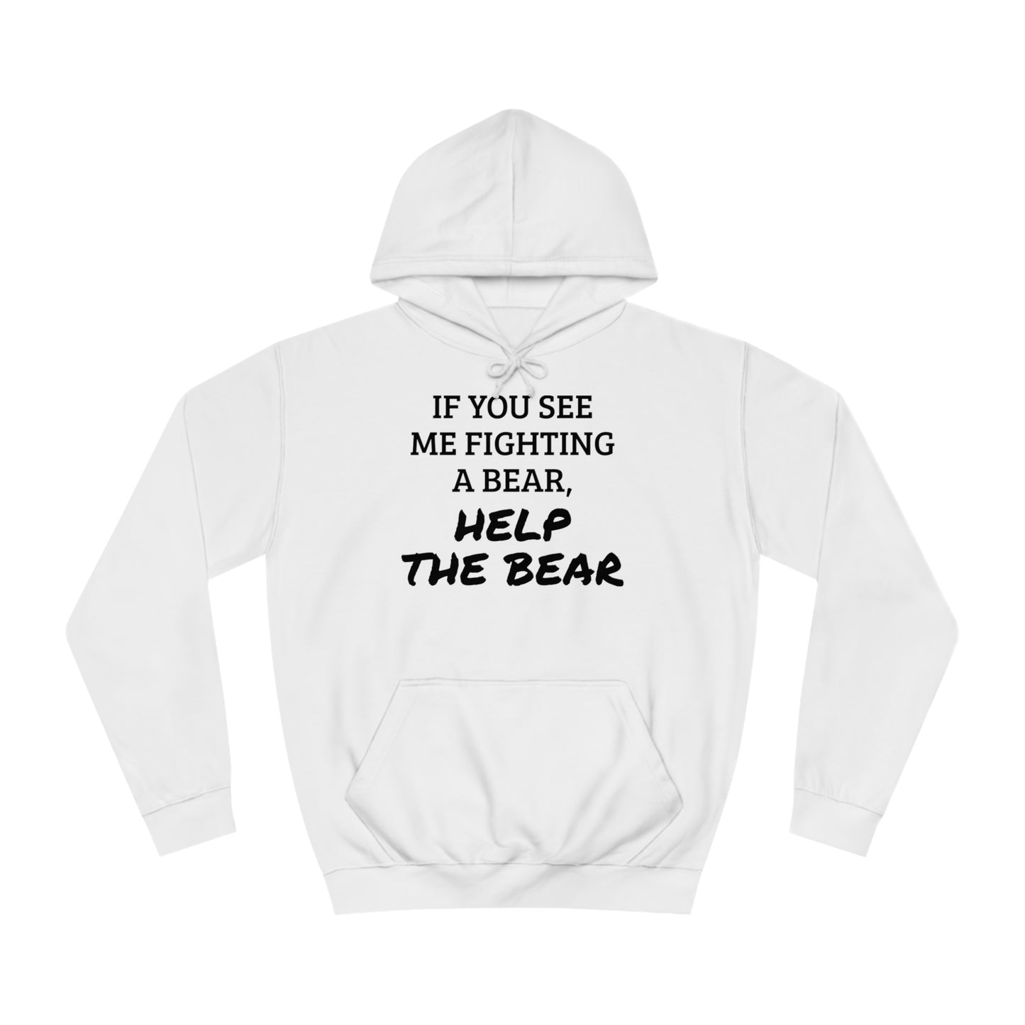 Help The Bear Unisex Hoodie