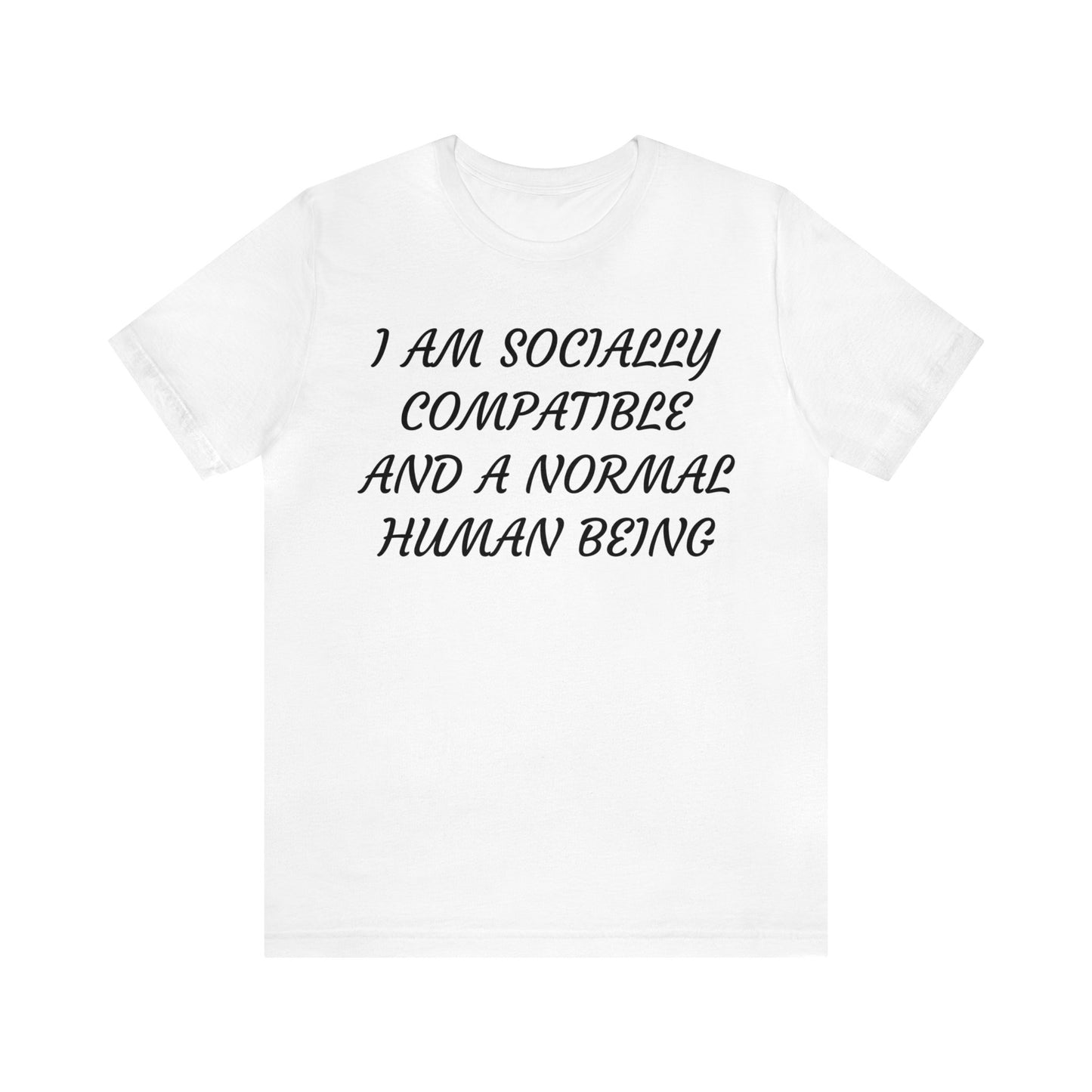 Social and Normal Unisex Tee