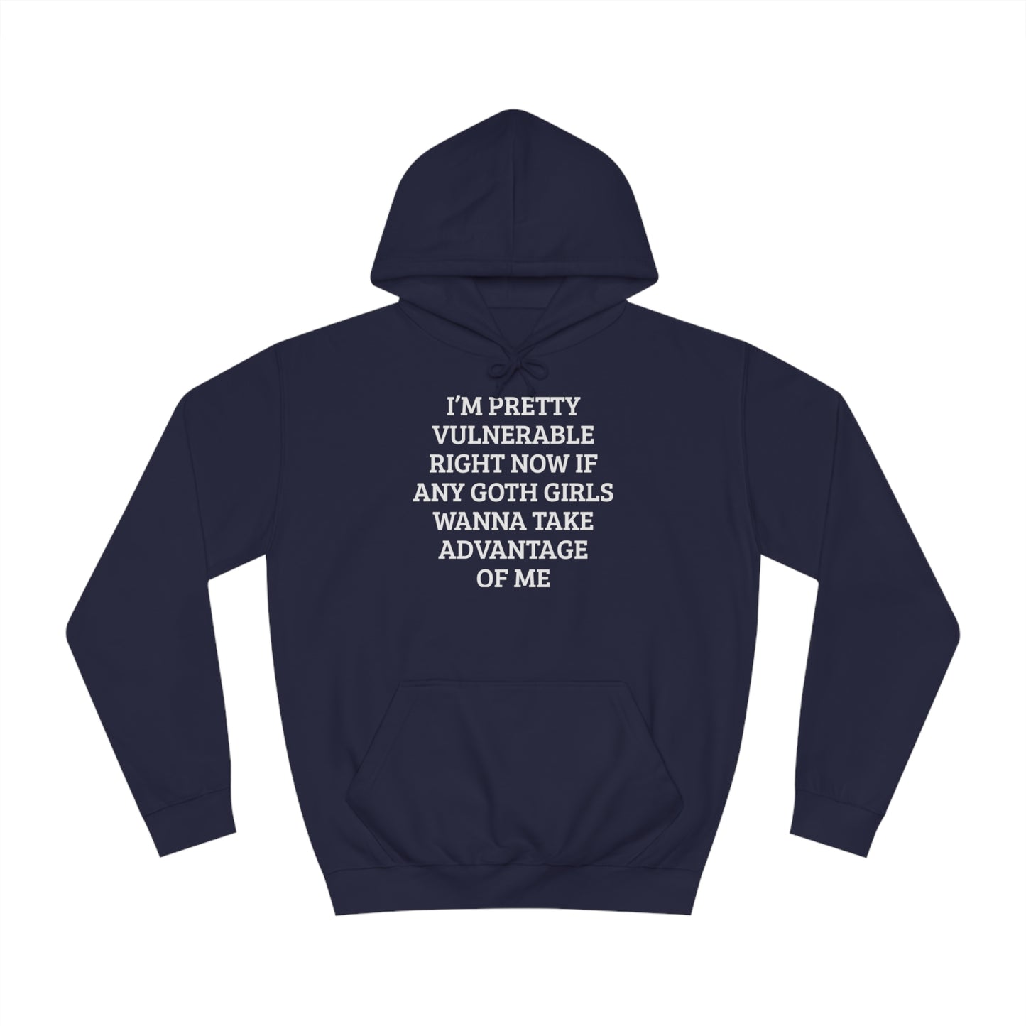 Vulnerable For Goth Girls Unisex Hoodie