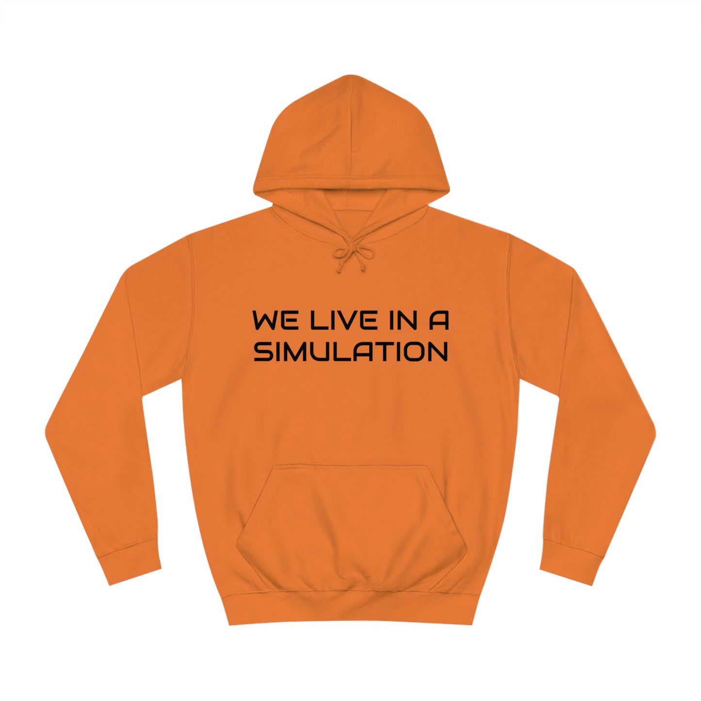 We Live In a Simulation Unisex Hoodie