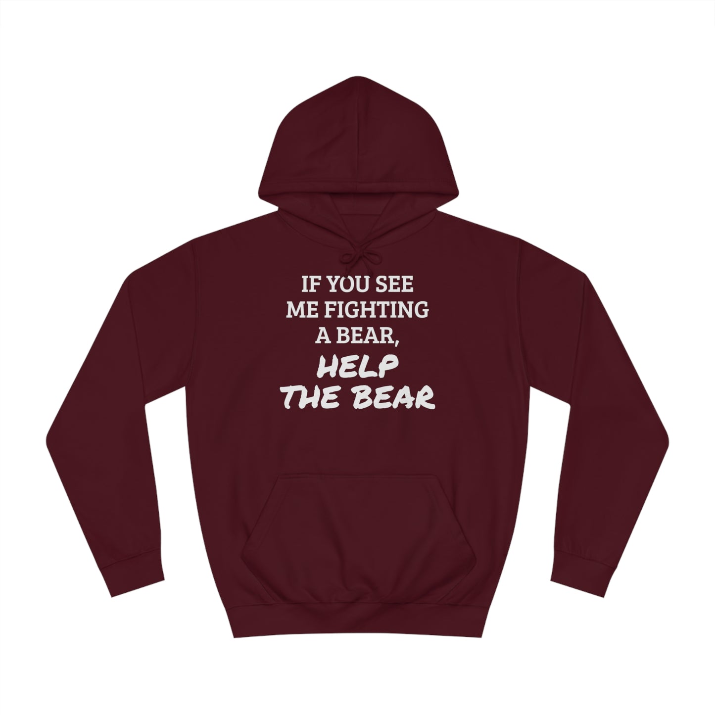 Help The Bear Unisex Hoodie