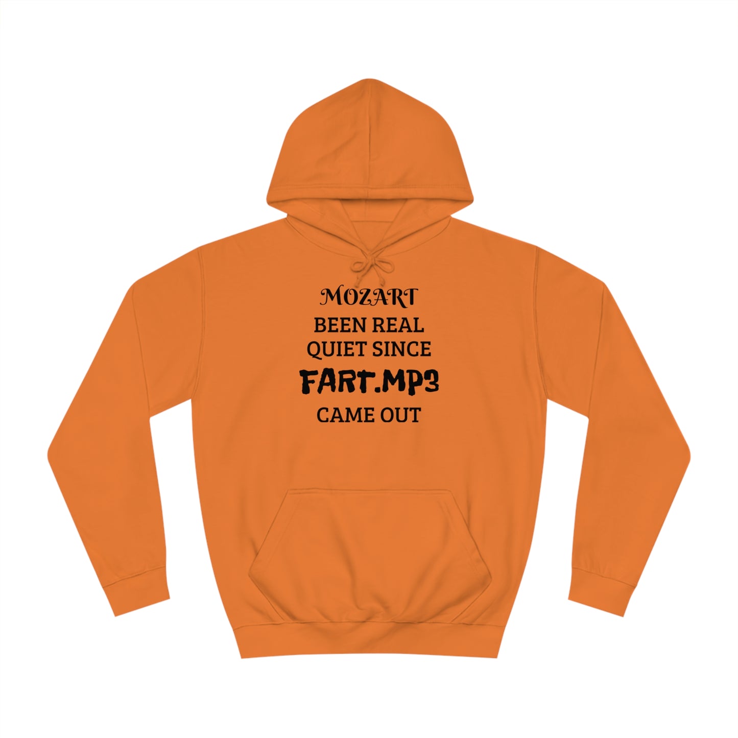 Mozart VS Fart.mp3 Unisex Hoodie