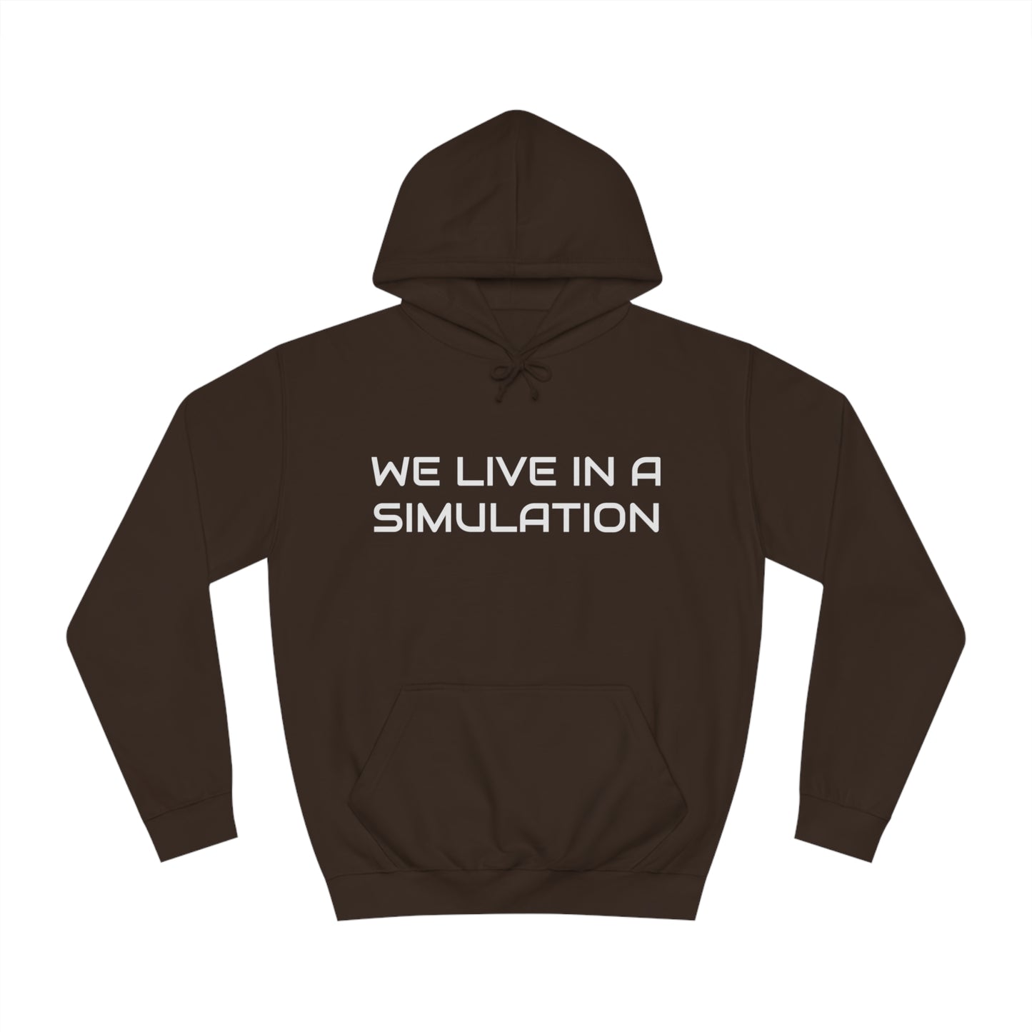 We Live In a Simulation Unisex Hoodie