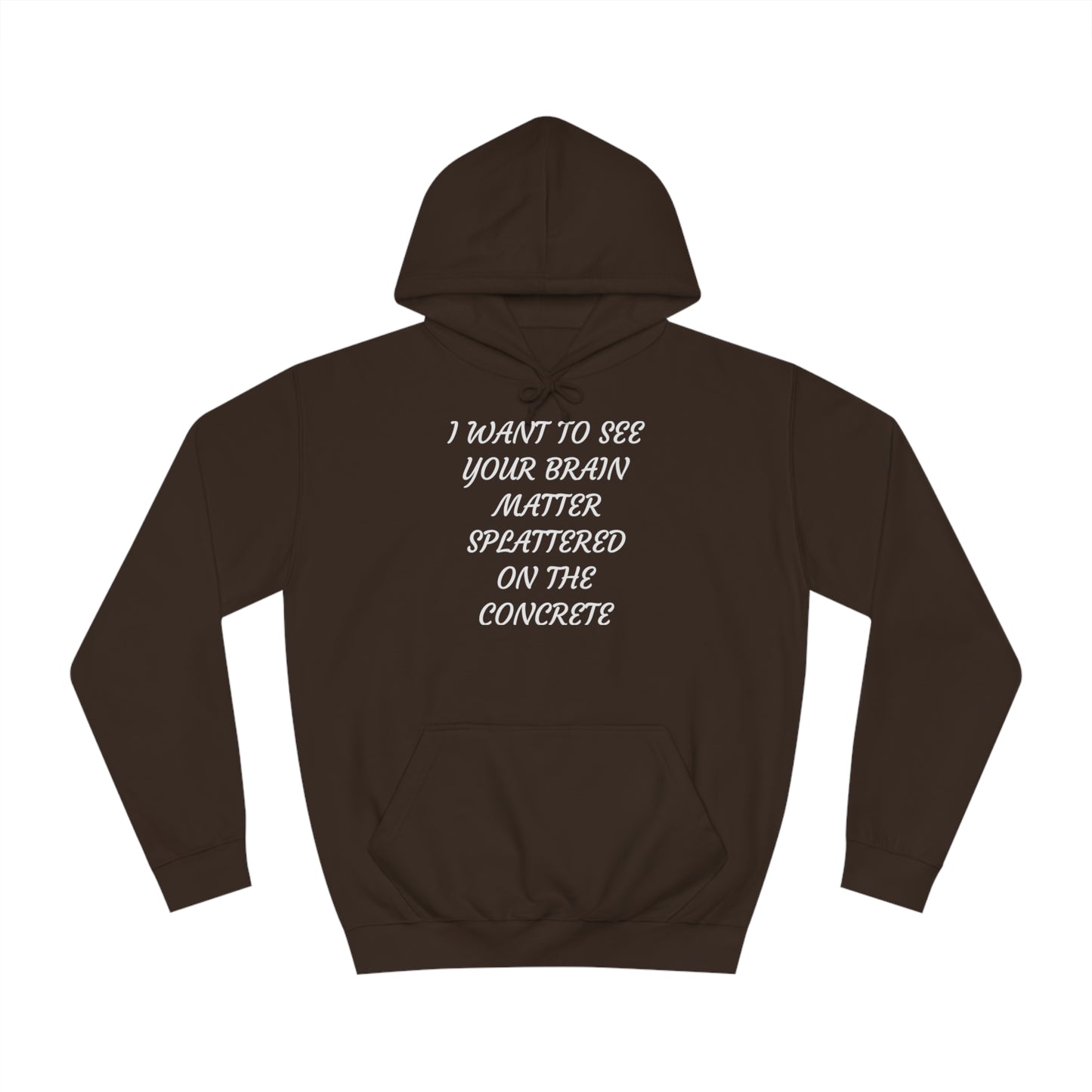 Brain Matter On Concrete Unisex Hoodie