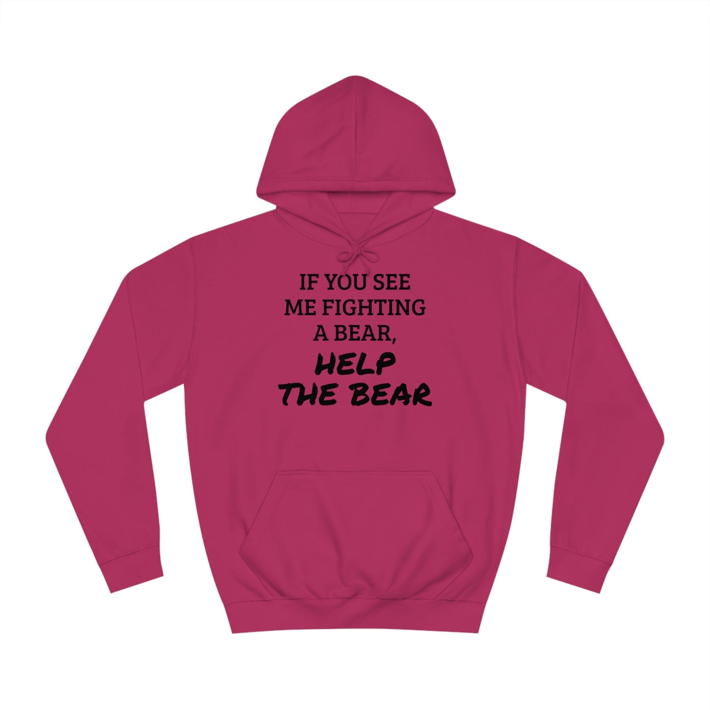 Help The Bear Unisex Hoodie