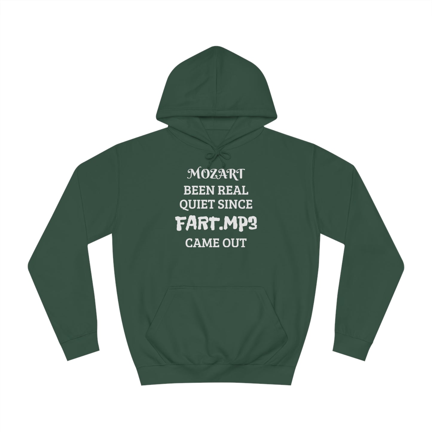 Mozart VS Fart.mp3 Unisex Hoodie