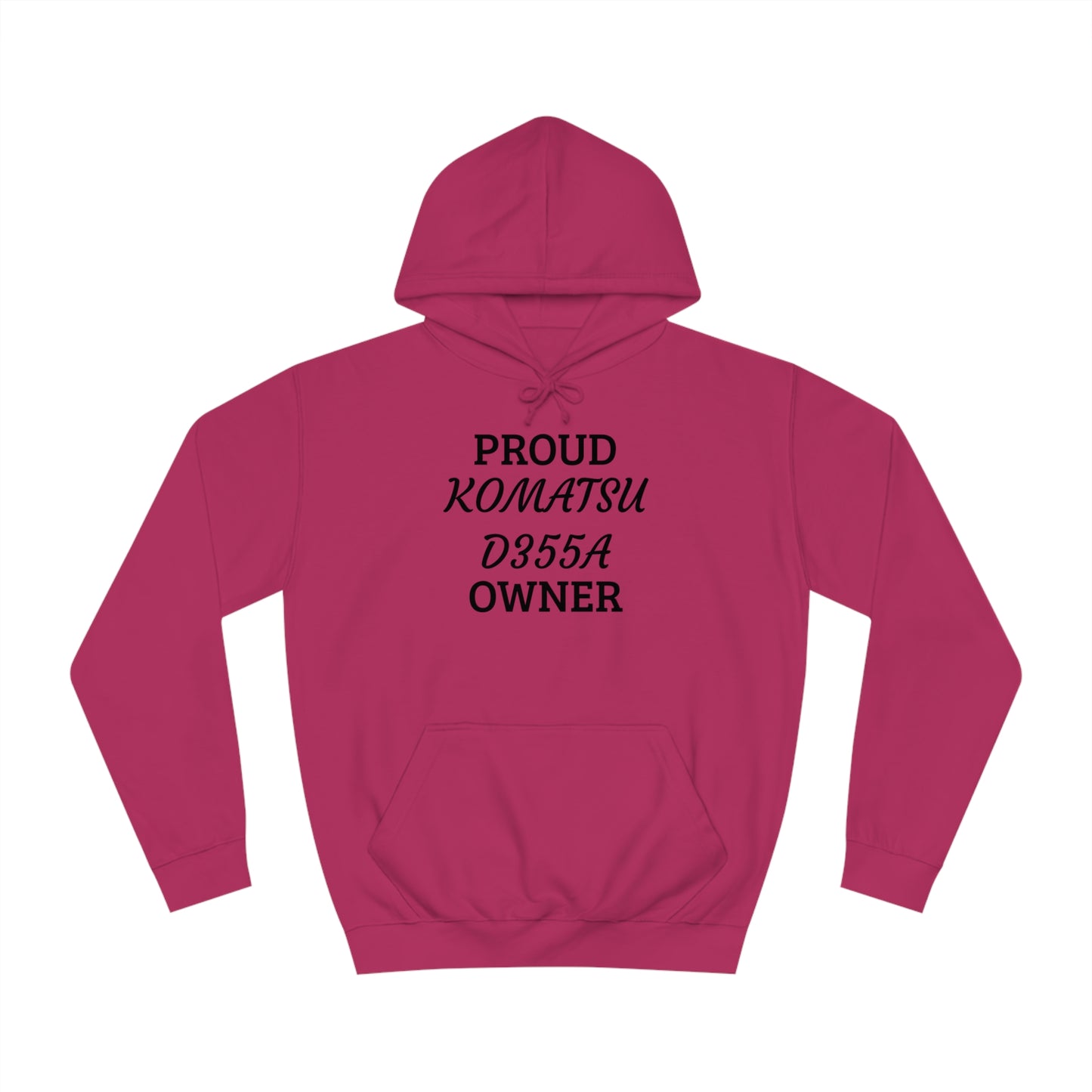 Komatsu Owner Unisex Hoodie