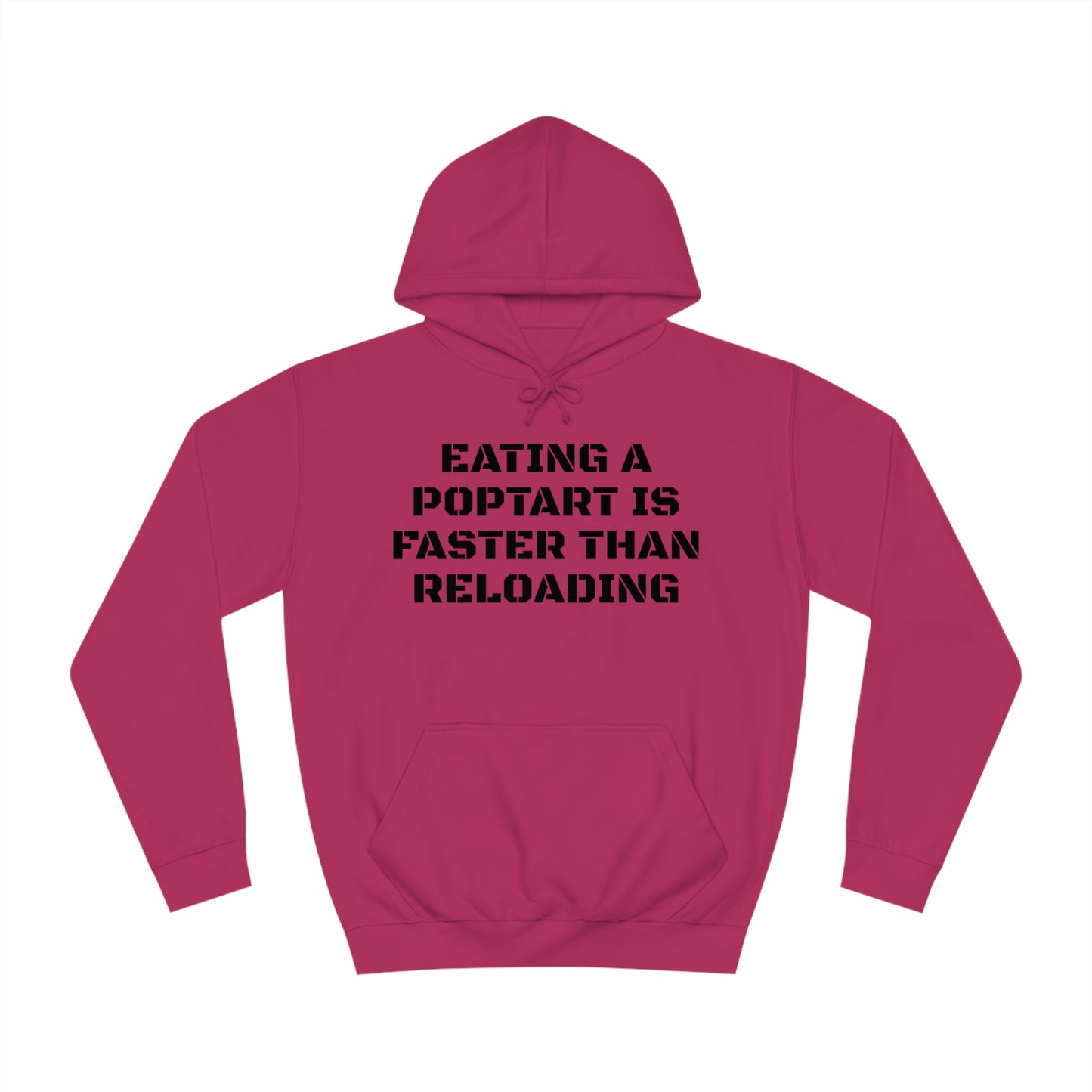 Eating A Poptart Unisex Hoodie