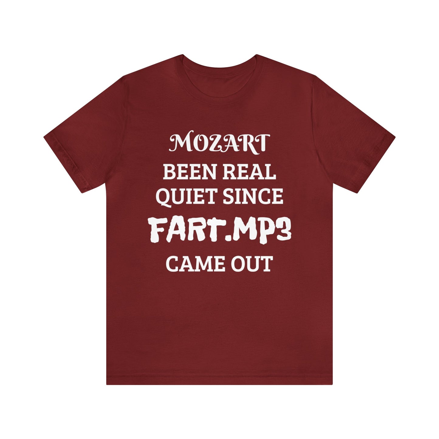 Mozart VS Fart.mp3 Unisex Tee