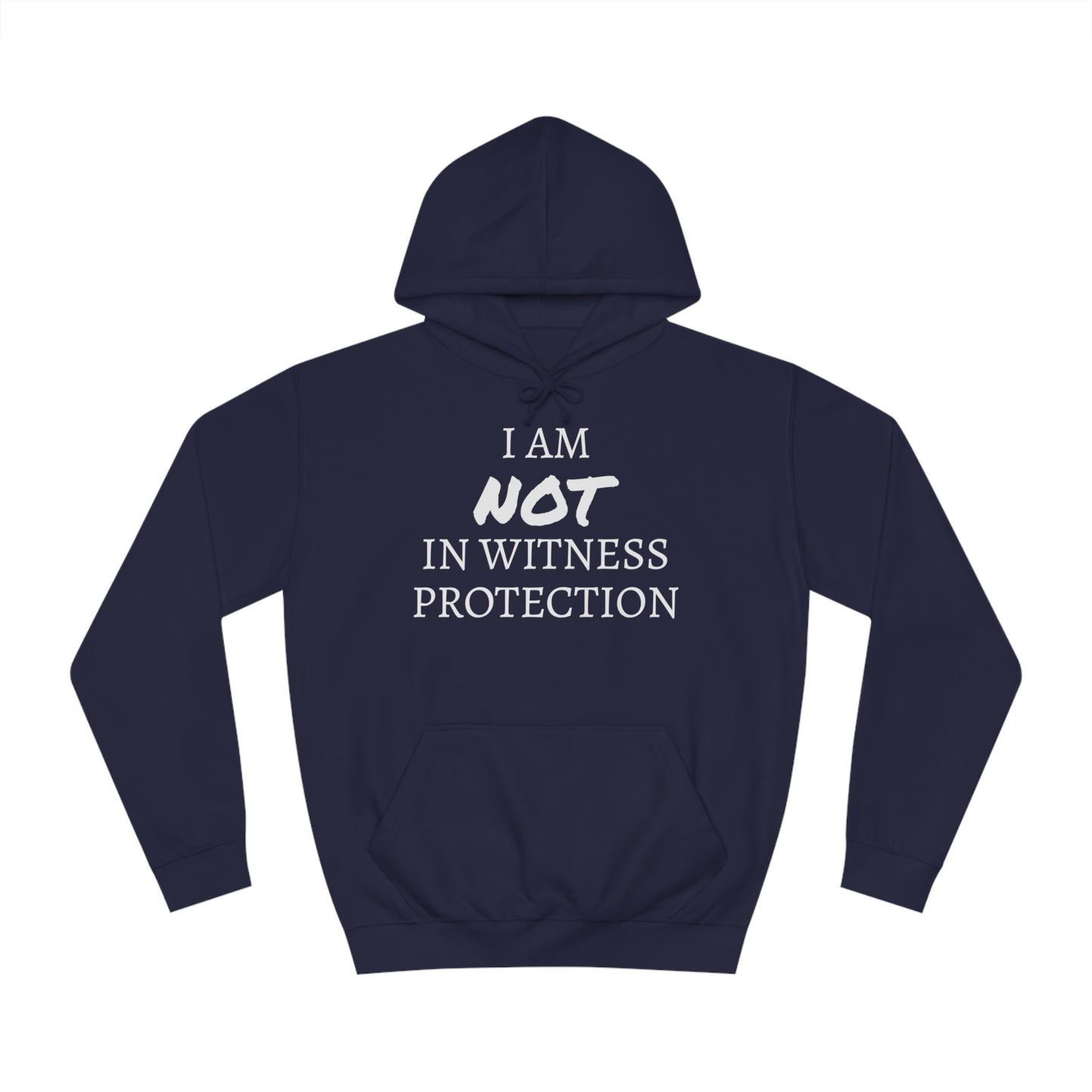 I Am NOT In Witness Protection Unisex Hoodie