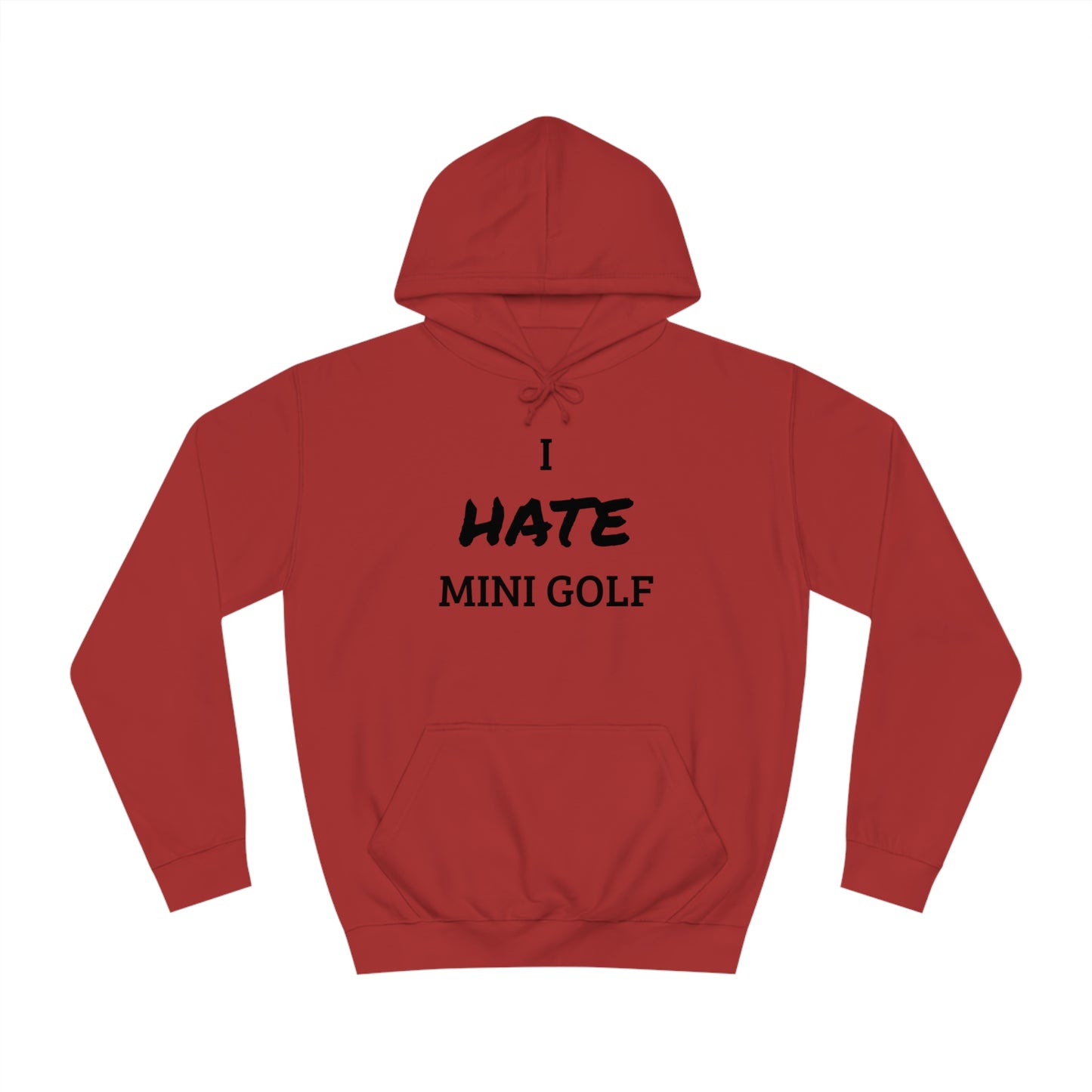 Mini Golf Hater Unisex Hoodie