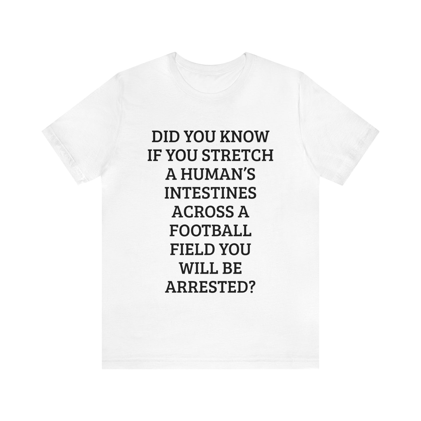 Football Field Intestines Unisex Tee