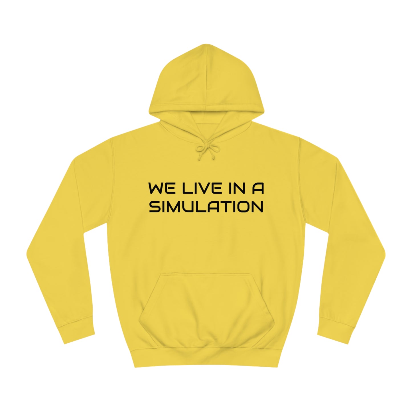 We Live In a Simulation Unisex Hoodie