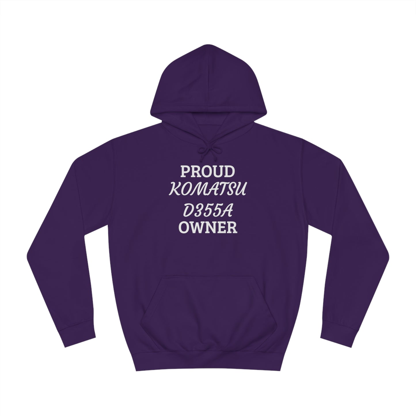 Komatsu Owner Unisex Hoodie