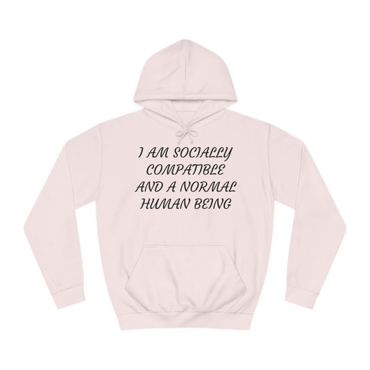 Social and Normal Unisex Hoodie