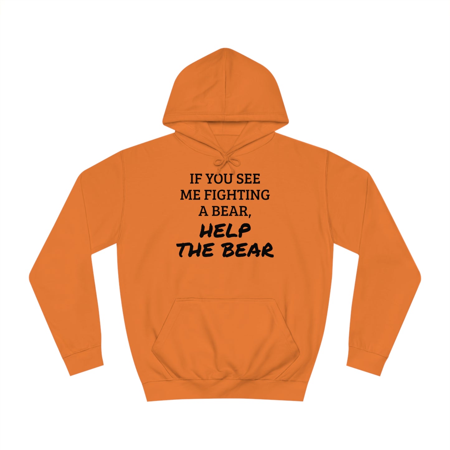 Help The Bear Unisex Hoodie