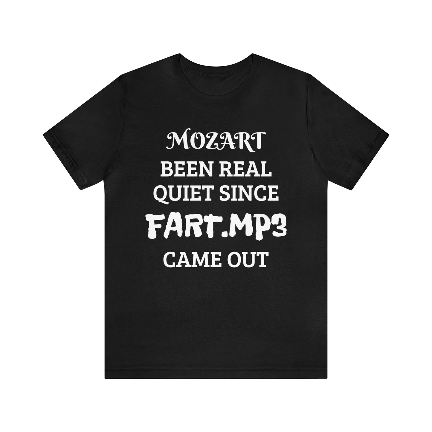 Mozart VS Fart.mp3 Unisex Tee