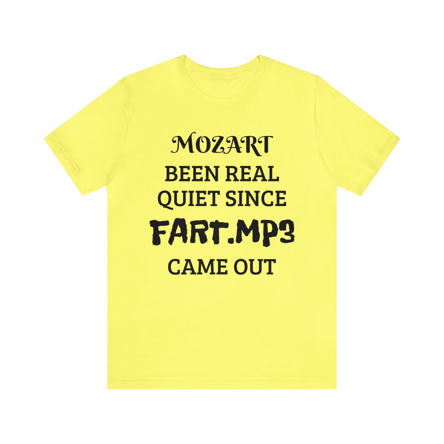 Mozart VS Fart.mp3 Unisex Tee