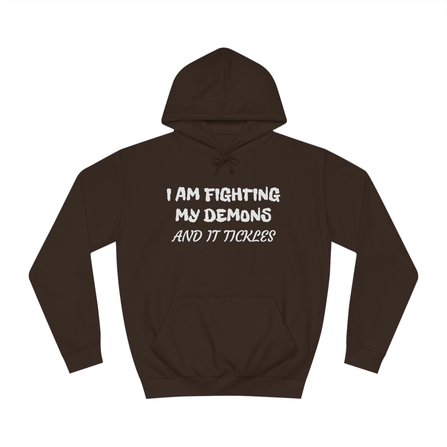 Fighting The Tickle Demons Unisex Hoodie