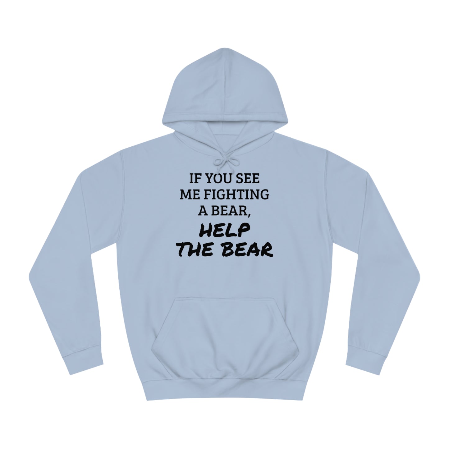 Help The Bear Unisex Hoodie