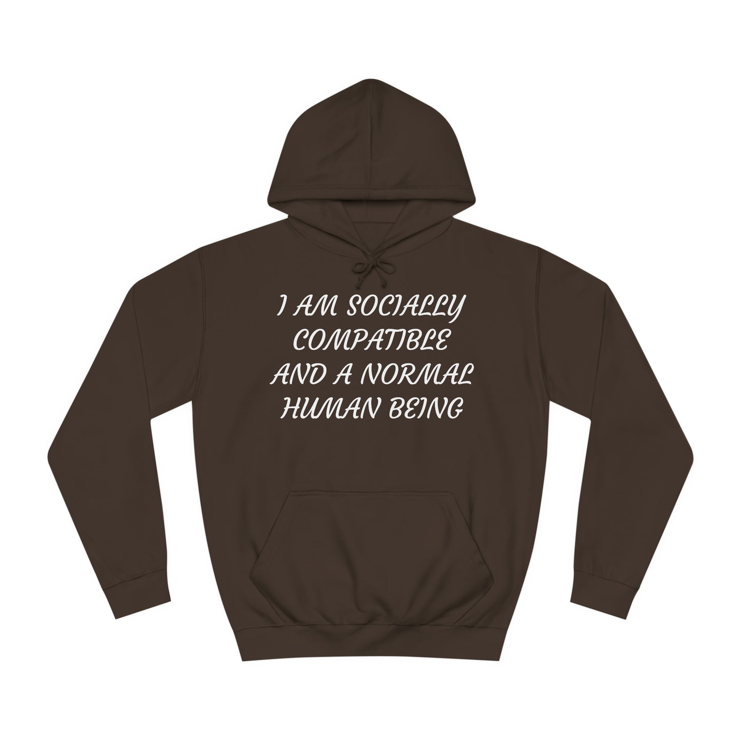 Social and Normal Unisex Hoodie