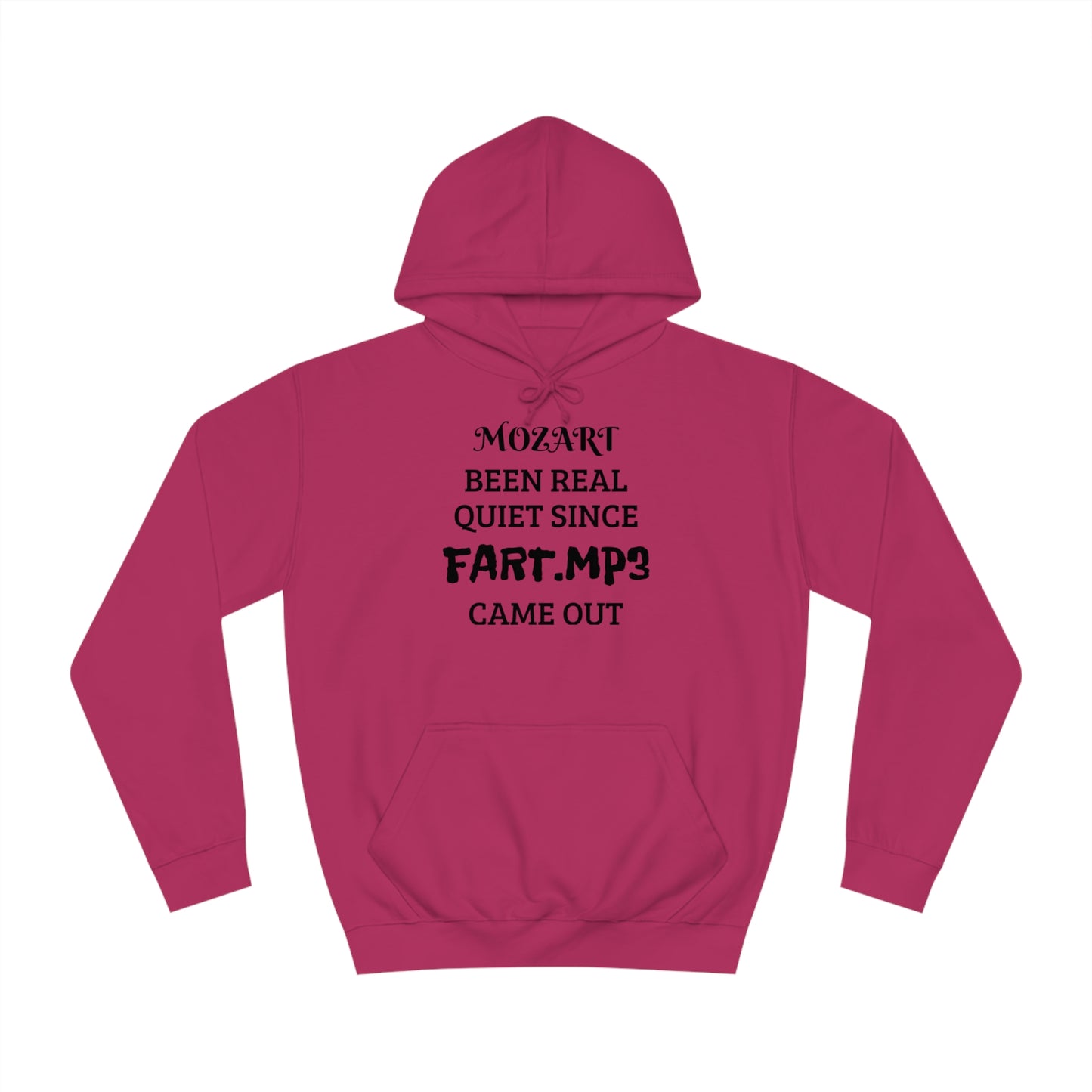 Mozart VS Fart.mp3 Unisex Hoodie