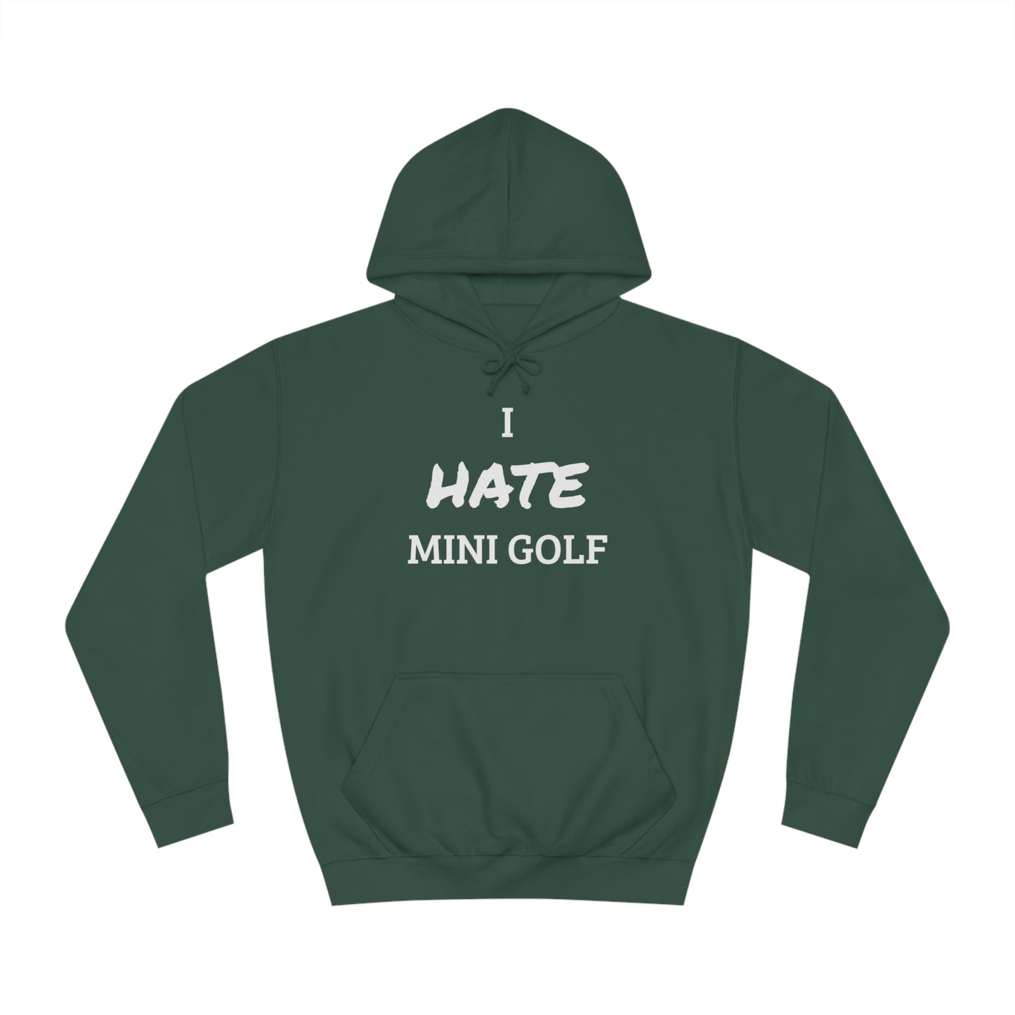 Mini Golf Hater Unisex Hoodie