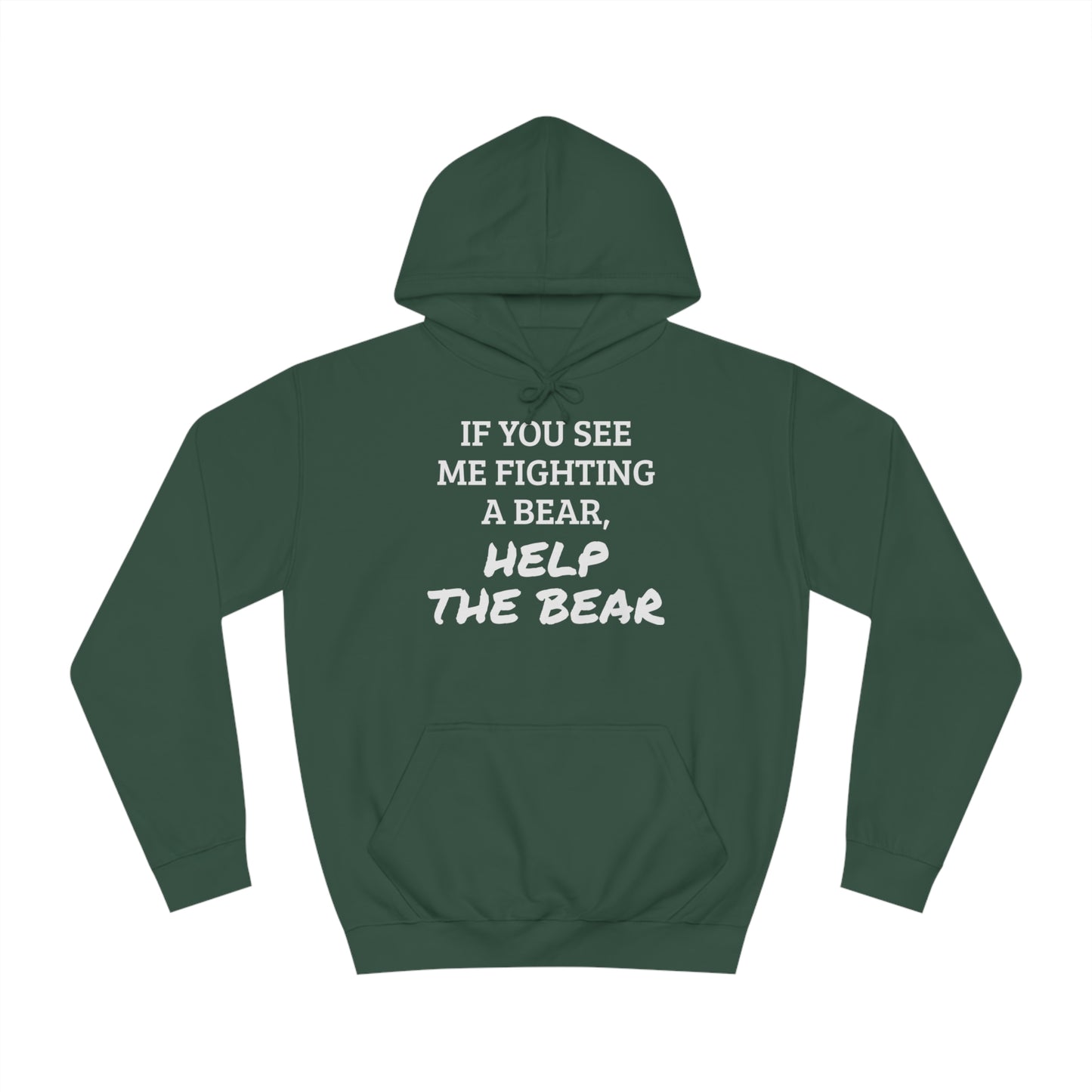 Help The Bear Unisex Hoodie