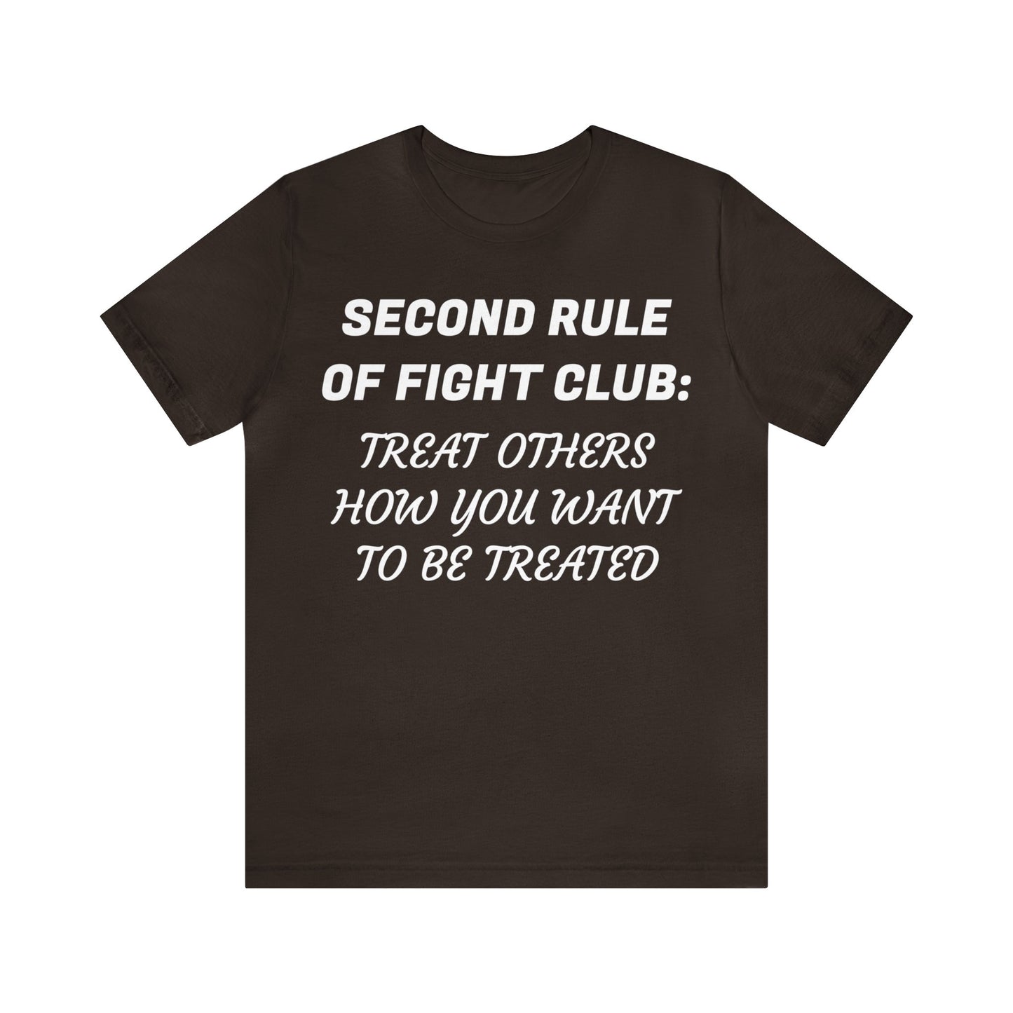 Second Rule Unisex Tee