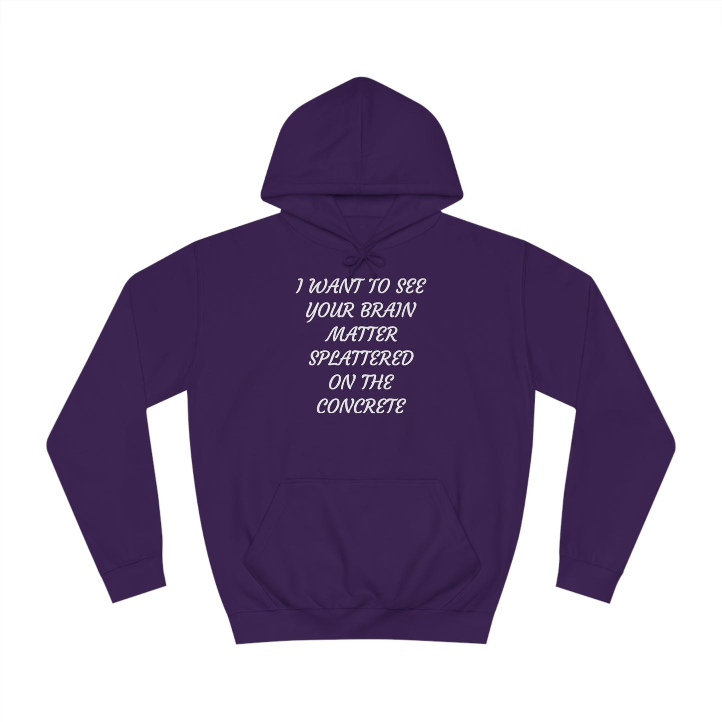 Brain Matter On Concrete Unisex Hoodie