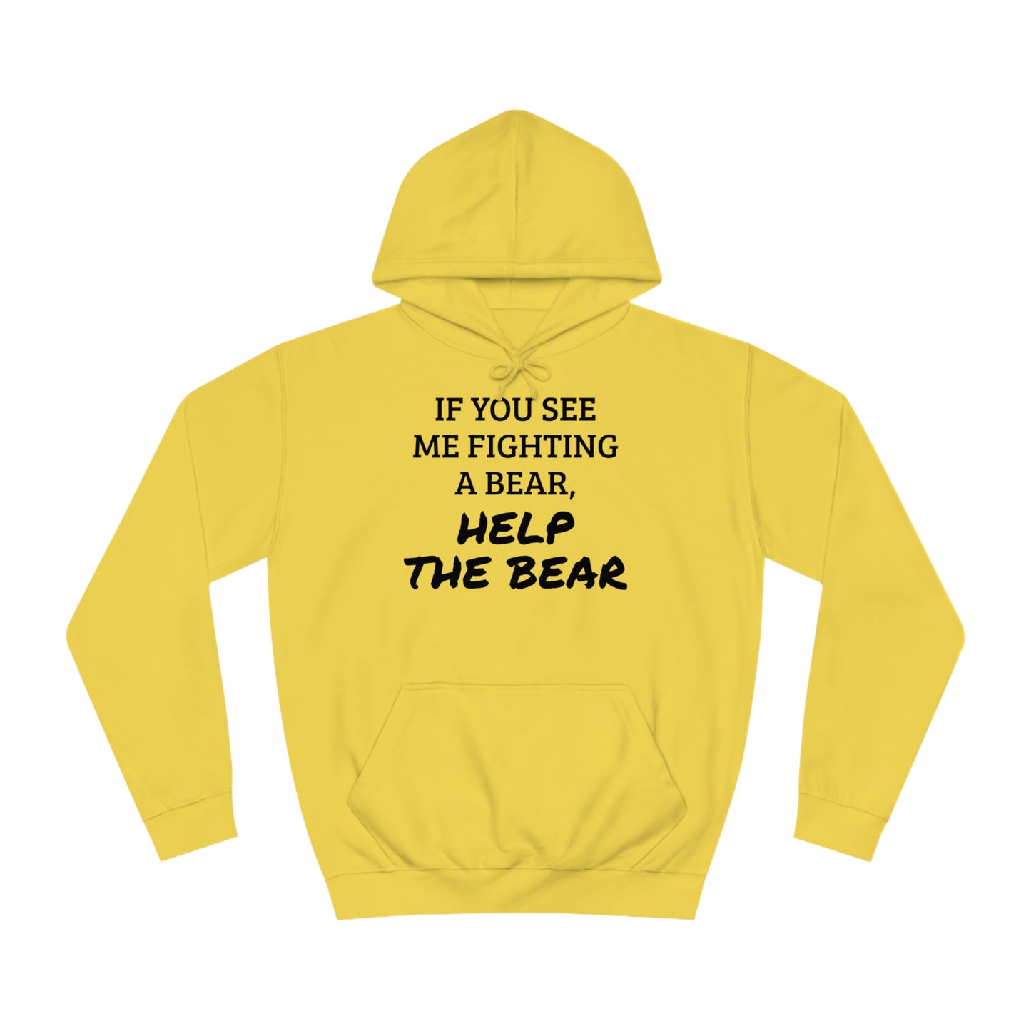 Help The Bear Unisex Hoodie