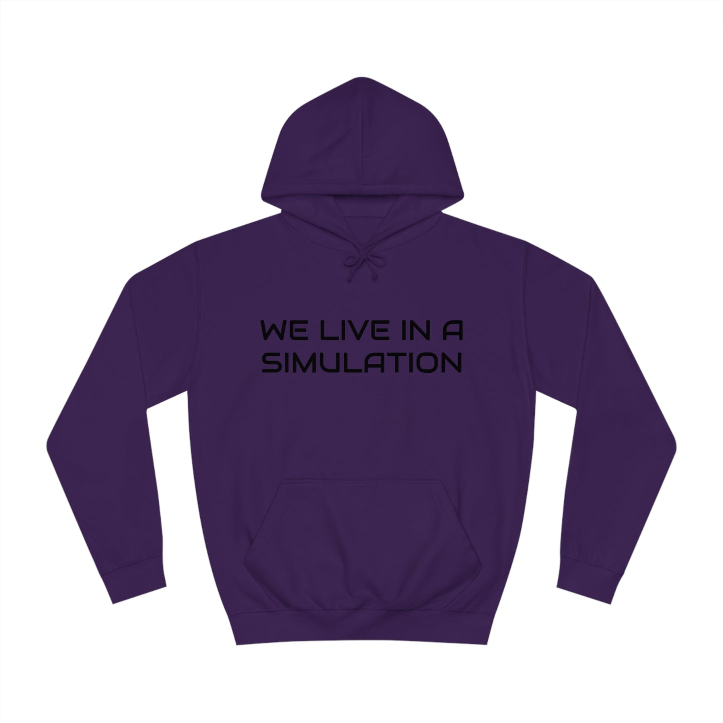 We Live In a Simulation Unisex Hoodie