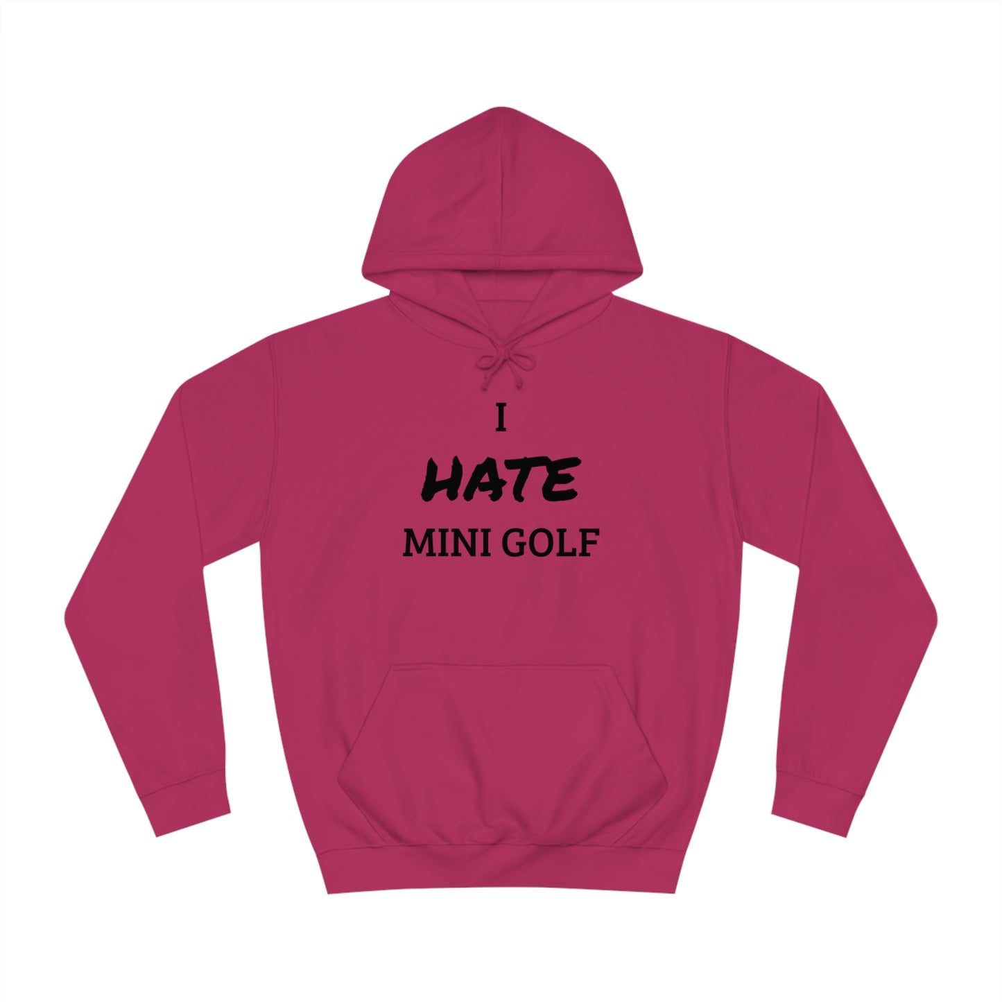 Mini Golf Hater Unisex Hoodie